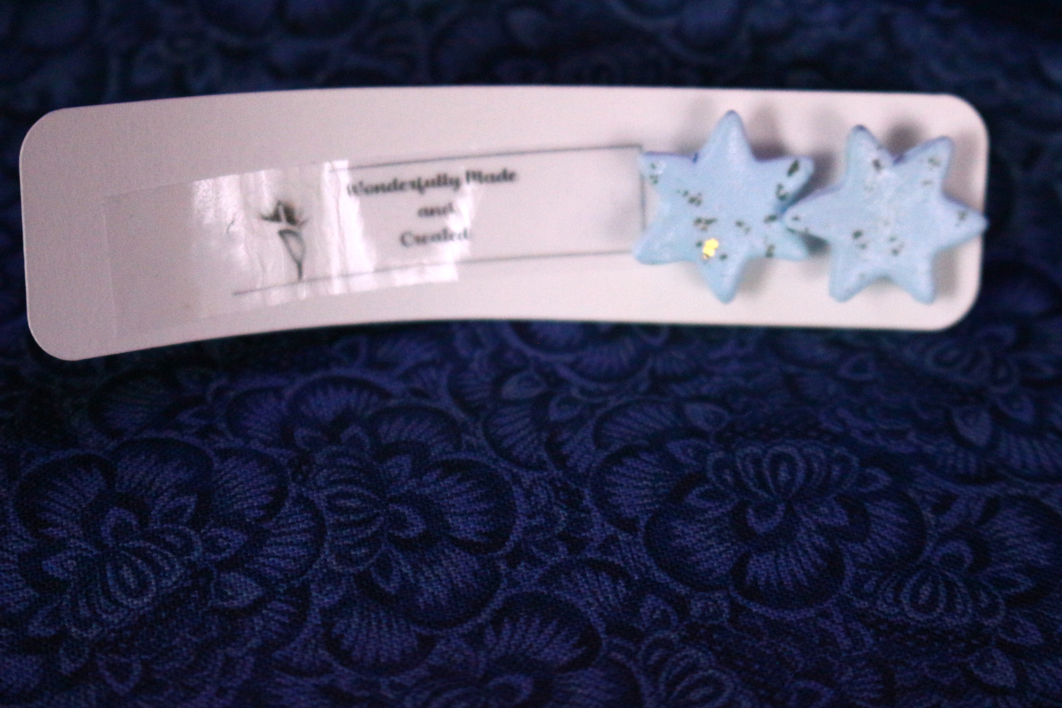 Blue Star earrings