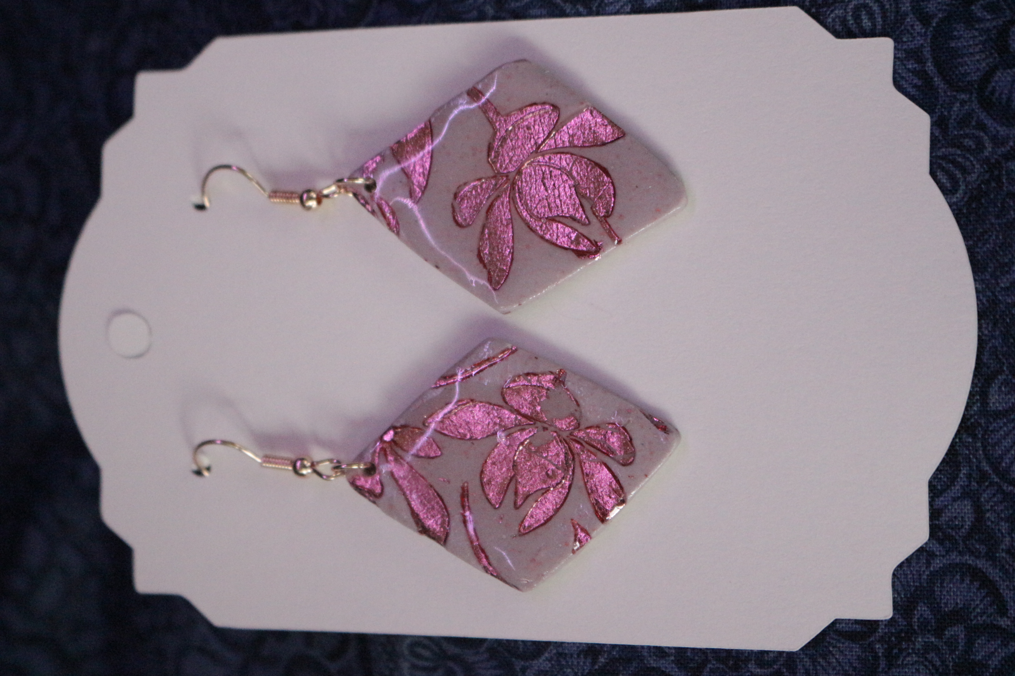 Handmade Floral Earrings