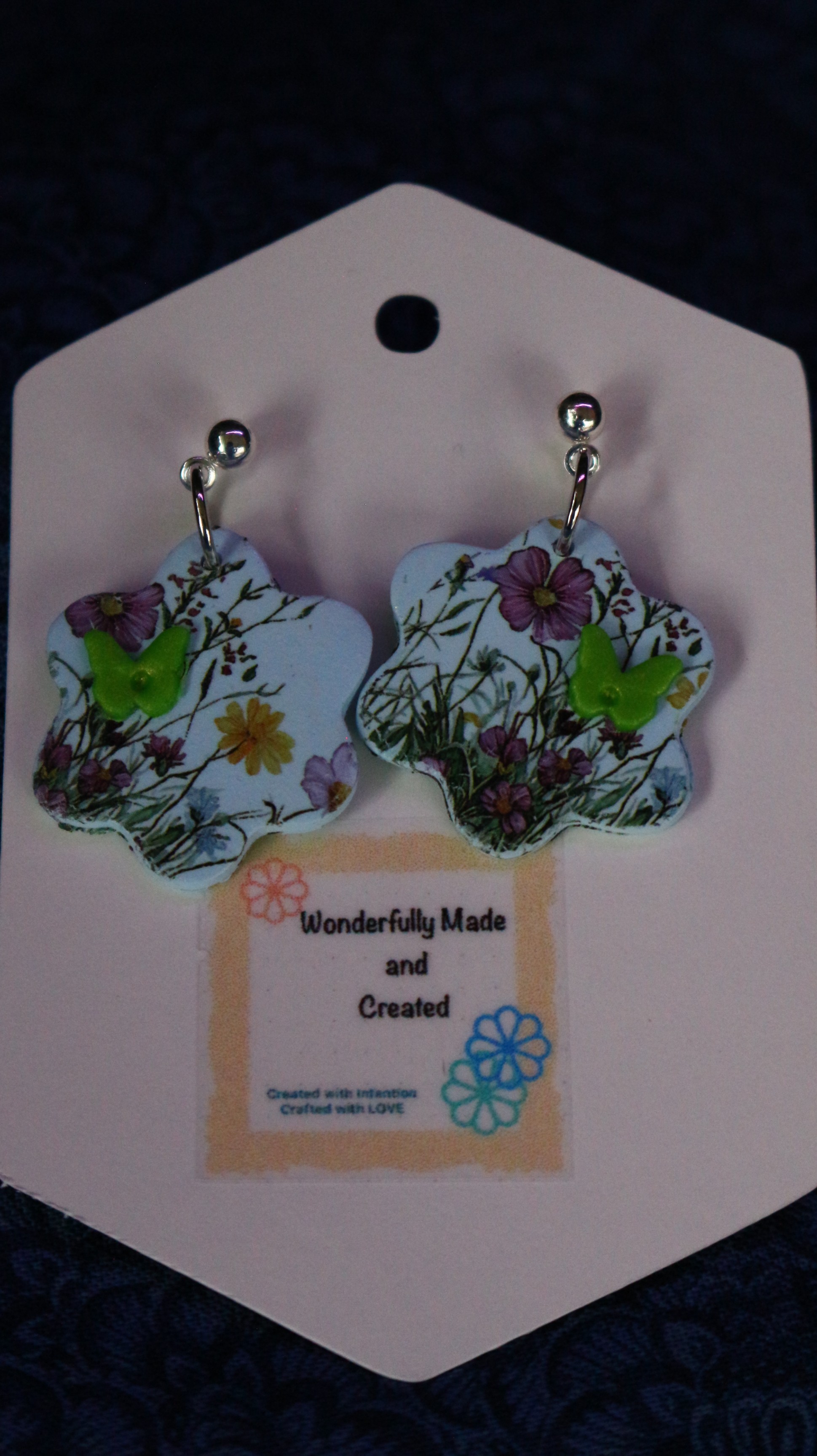 Floral Handmade Earrings