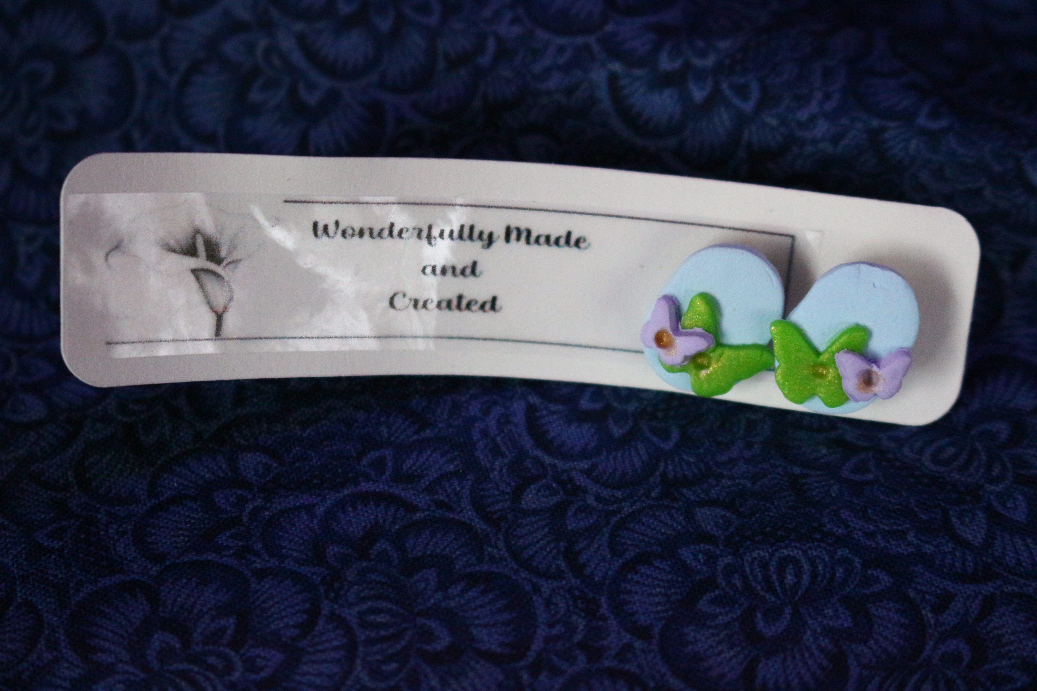 Handcrafted Floral Earrings