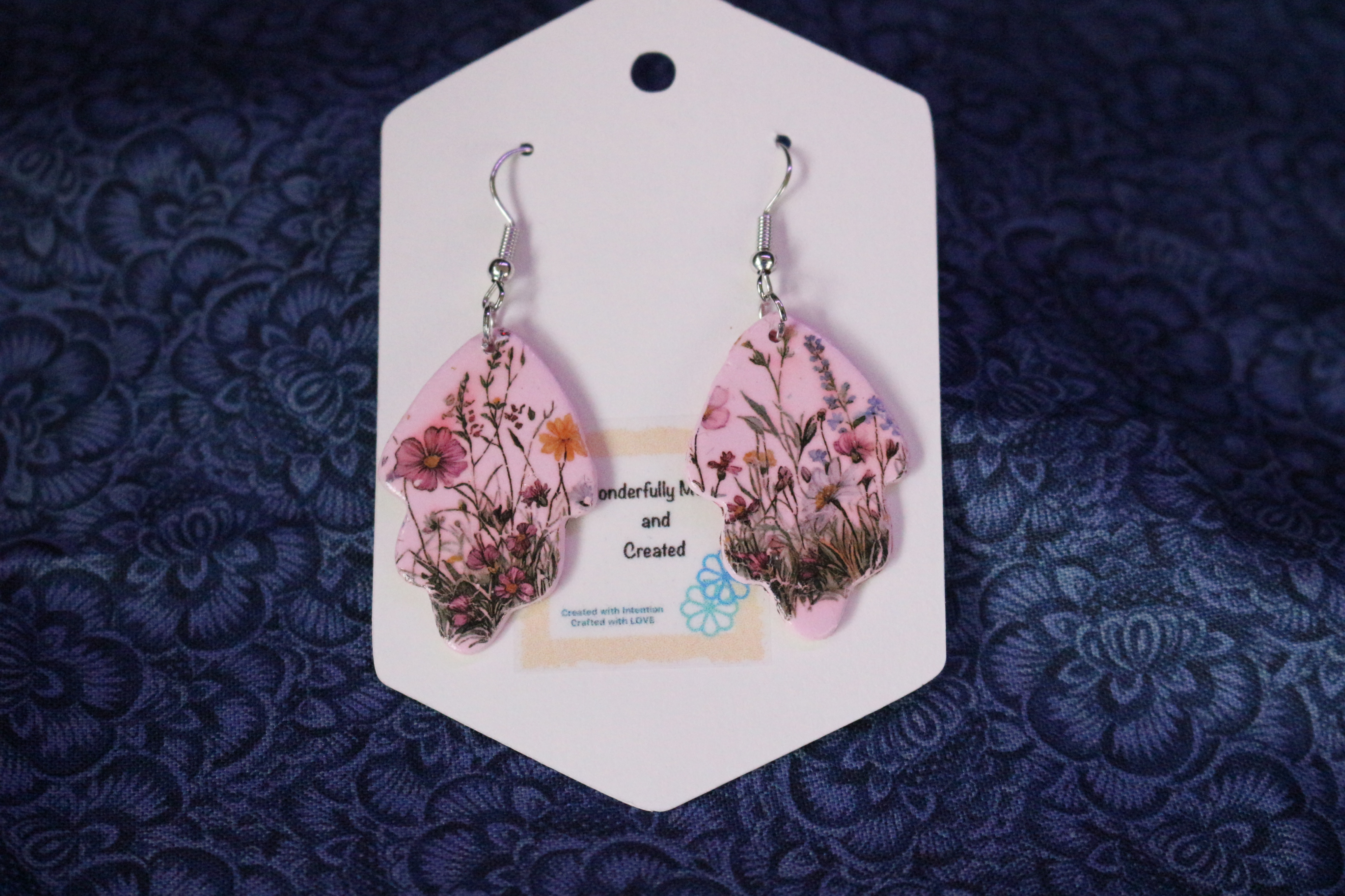 Floral Resin Earrings