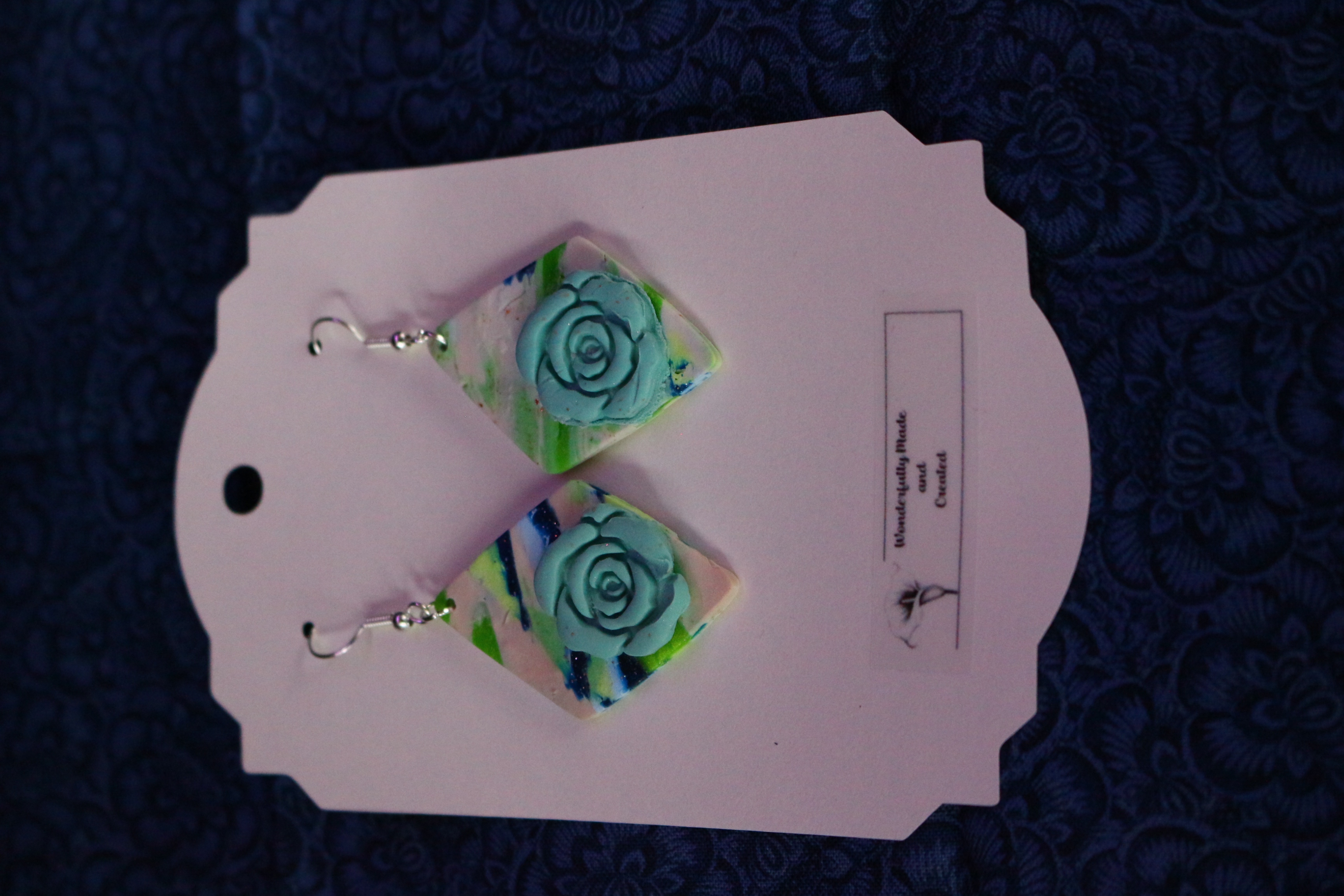 Handcrafted Floral Earrings