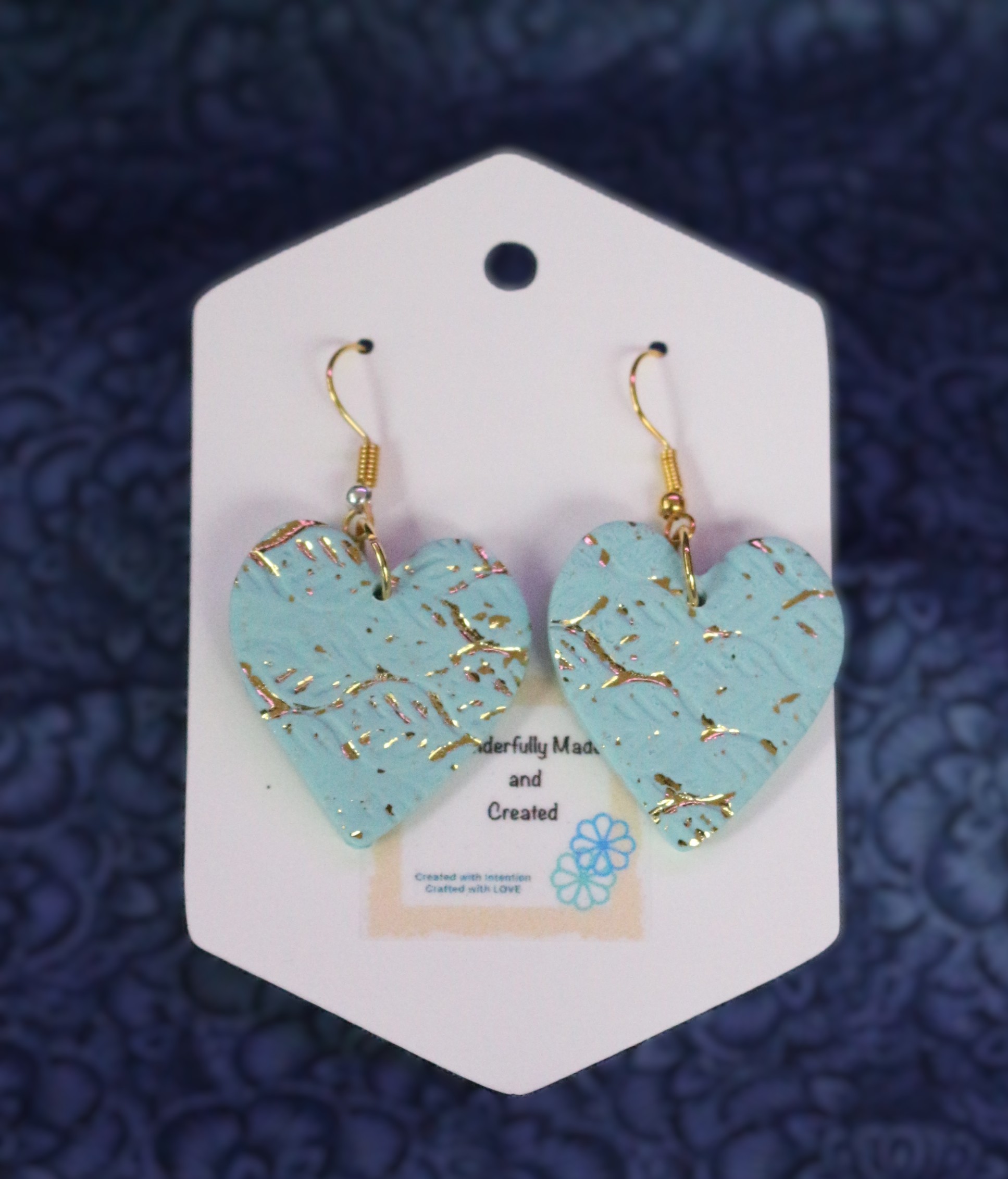 Handcrafted Heart-Shaped Earrings