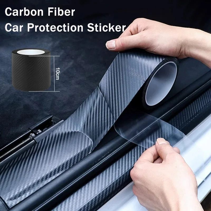 Carbon Fiber Car Protection Sticker