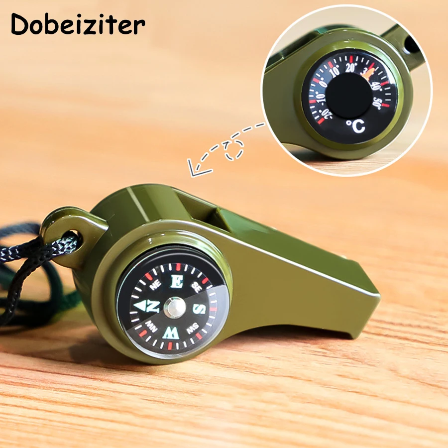Multifunctional Survival Whistle