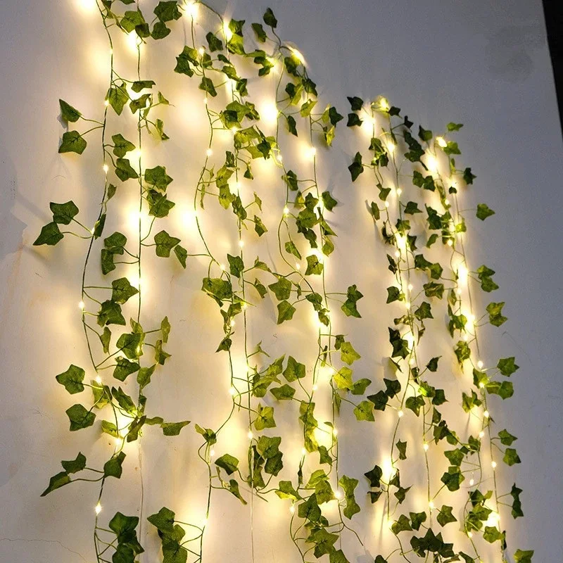 LED Faux Ivy Vine String Lights