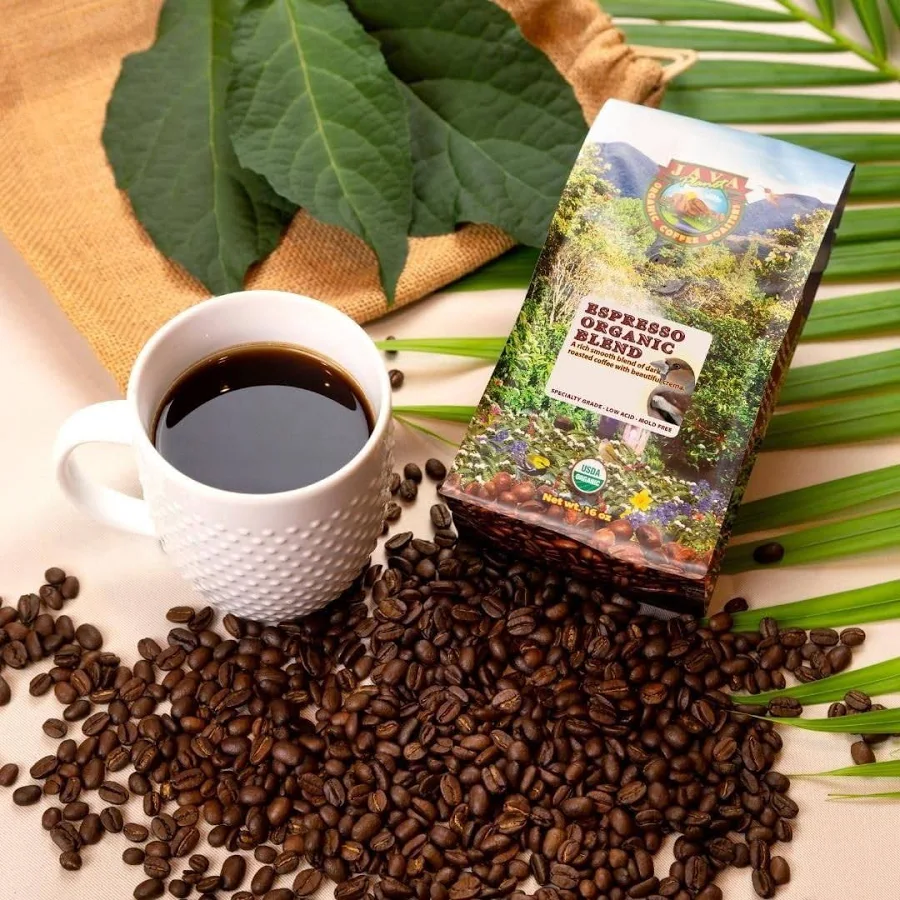 Java Planet Organic Coffee Beans (Low Acid) 