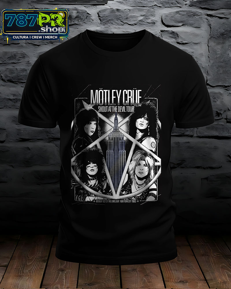Motley Crue Shout at the Devil Tour T-Shirt