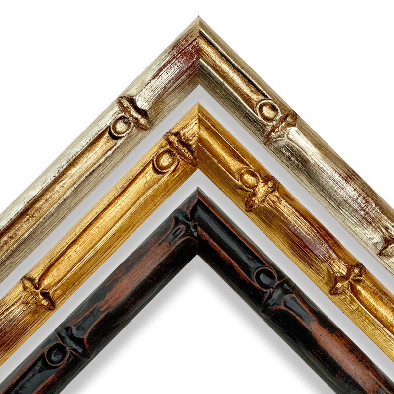 3/4" Bamboo Picture Frame For Wall Art, Office, Wedding, Gift, Photos - CUSTOM WOOD FRAME 4x6 5x7 8x10 9x12 11x14 16x20 18x24