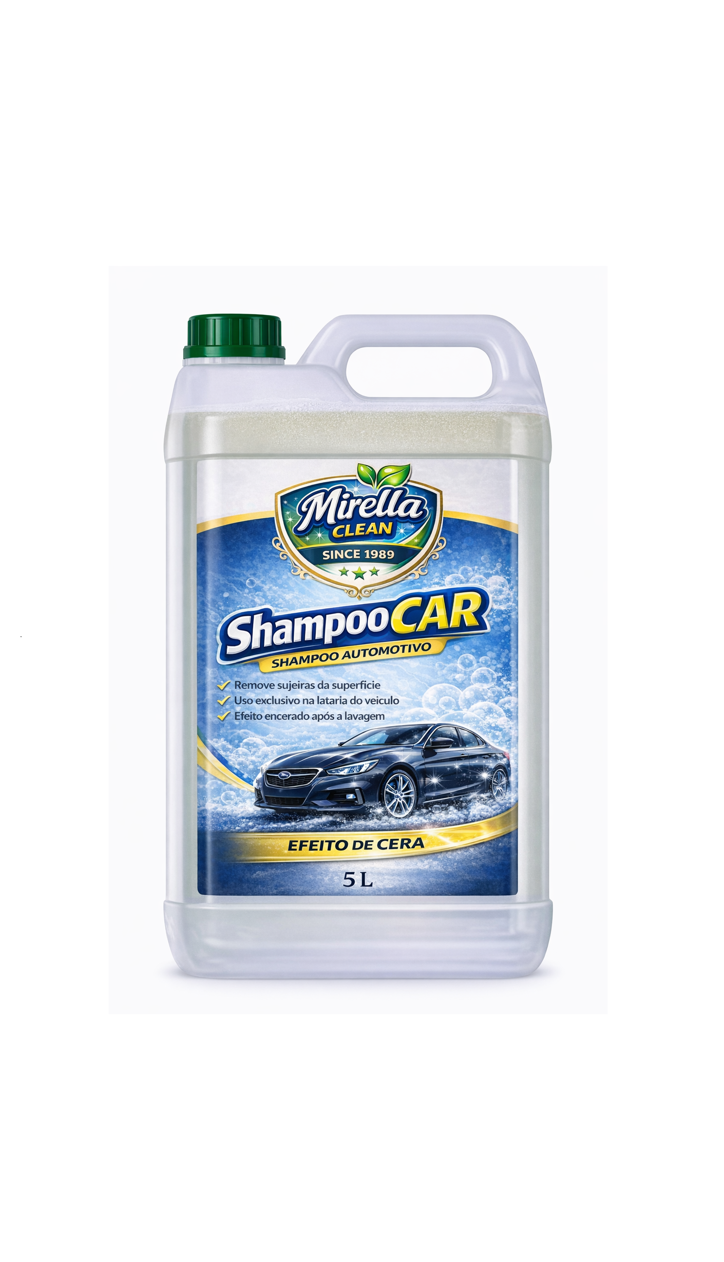 Shampoo Automotivo Mirella Clean 5L