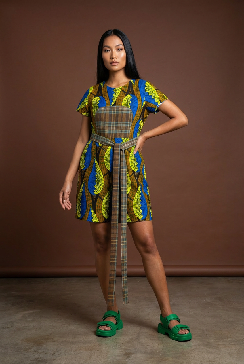 nigerian midi jumpsuit