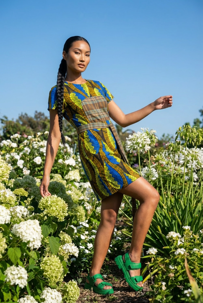 nigerian midi jumpsuit