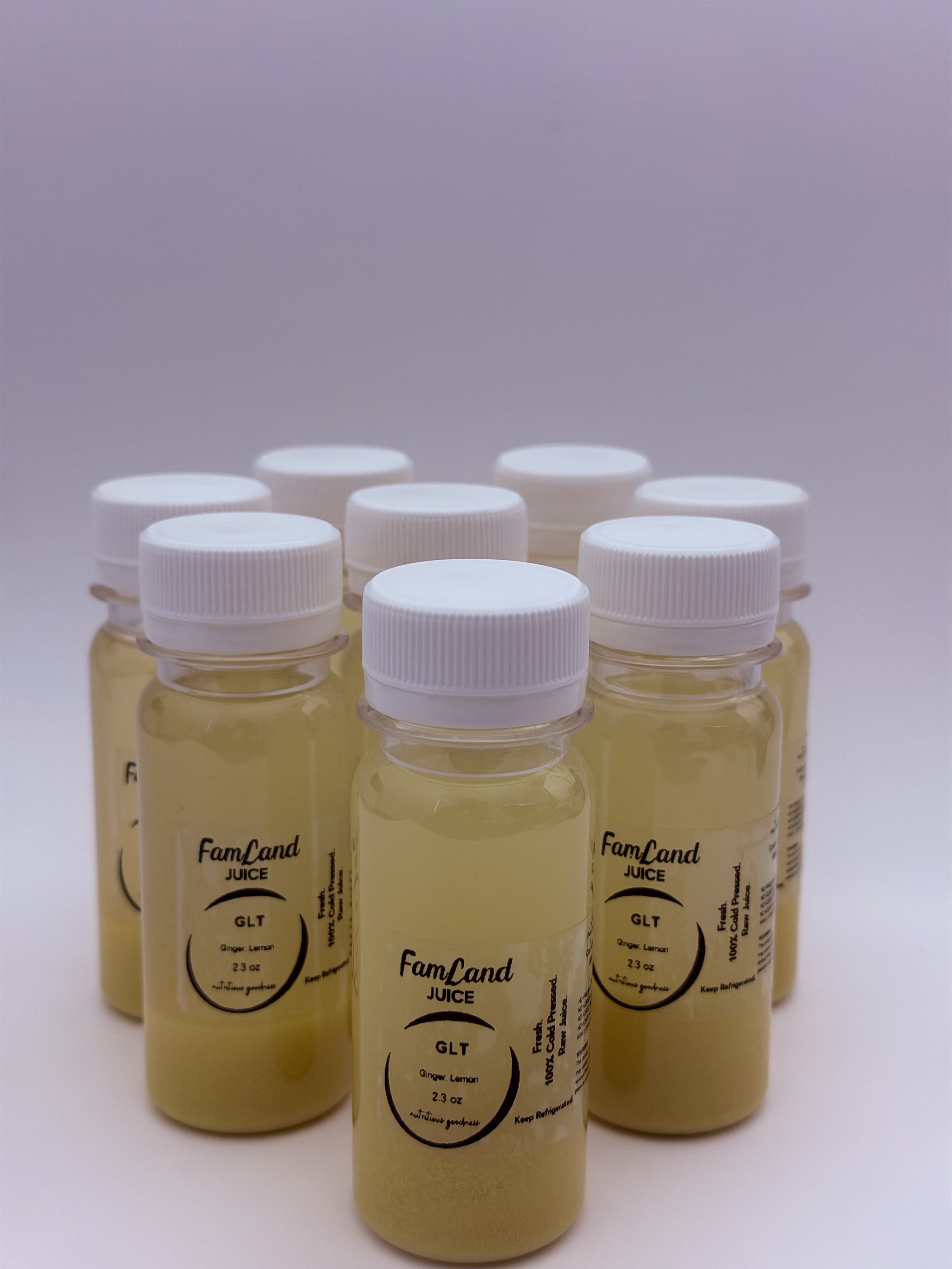 Ginger Lemon  (GLT-SbM)      Pack of 4 (2.3 fl oz)