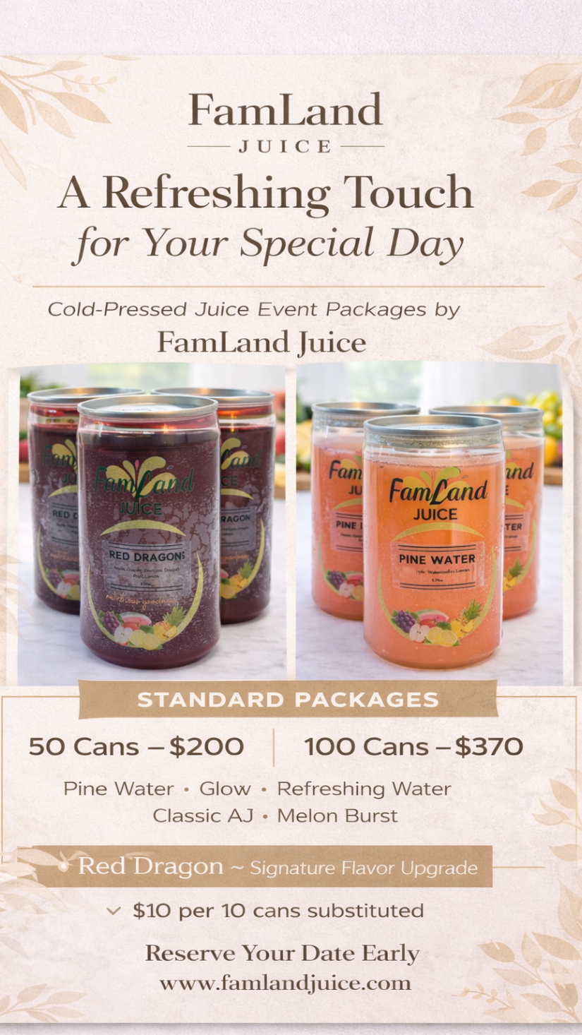 Event Package Upgrade (Per 10 Cans) Add-On to standard packages only