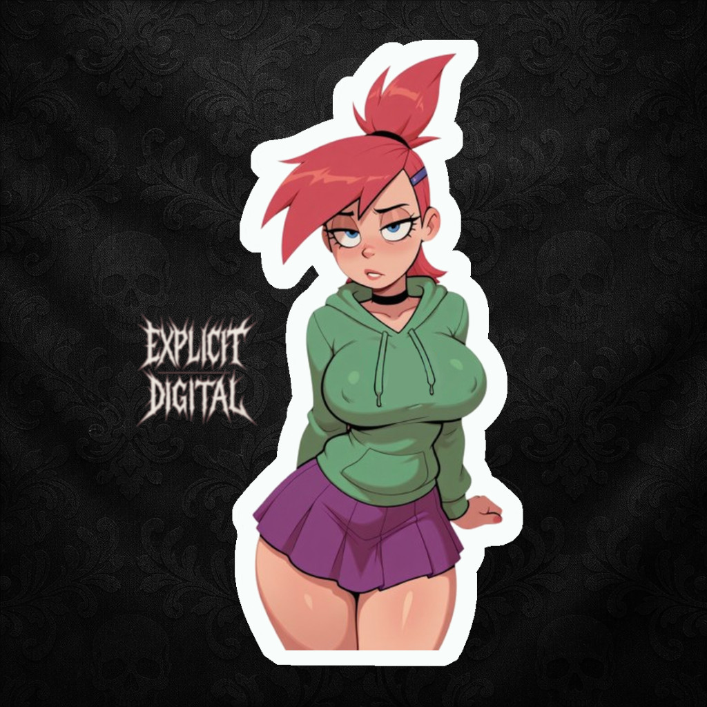 Diecut sticker #13 Frankie