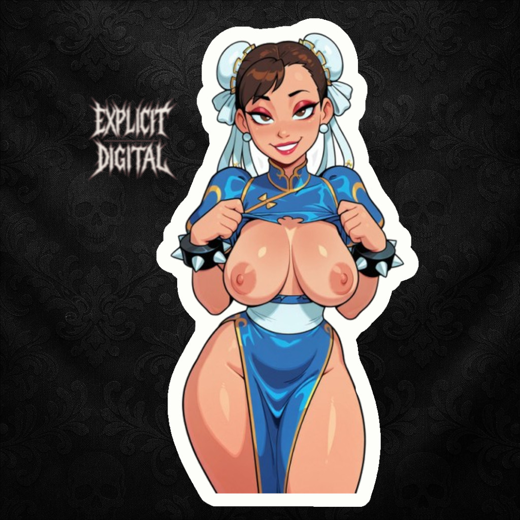 Diecut sticker #19 Chun-Li