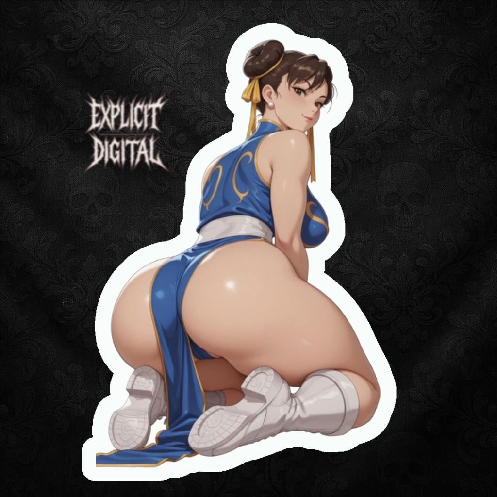 Diecut sticker #20 Chun-Li