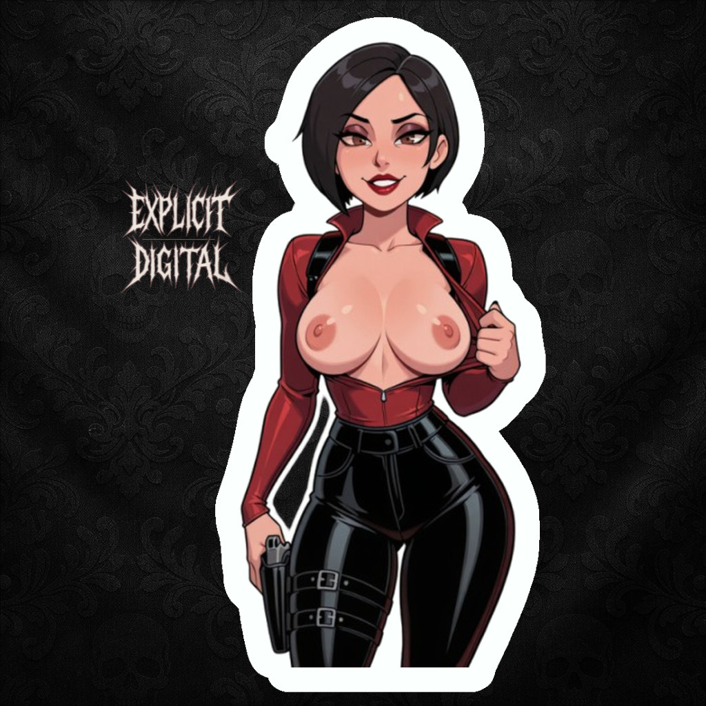 Diecut sticker #8 Ada Wong