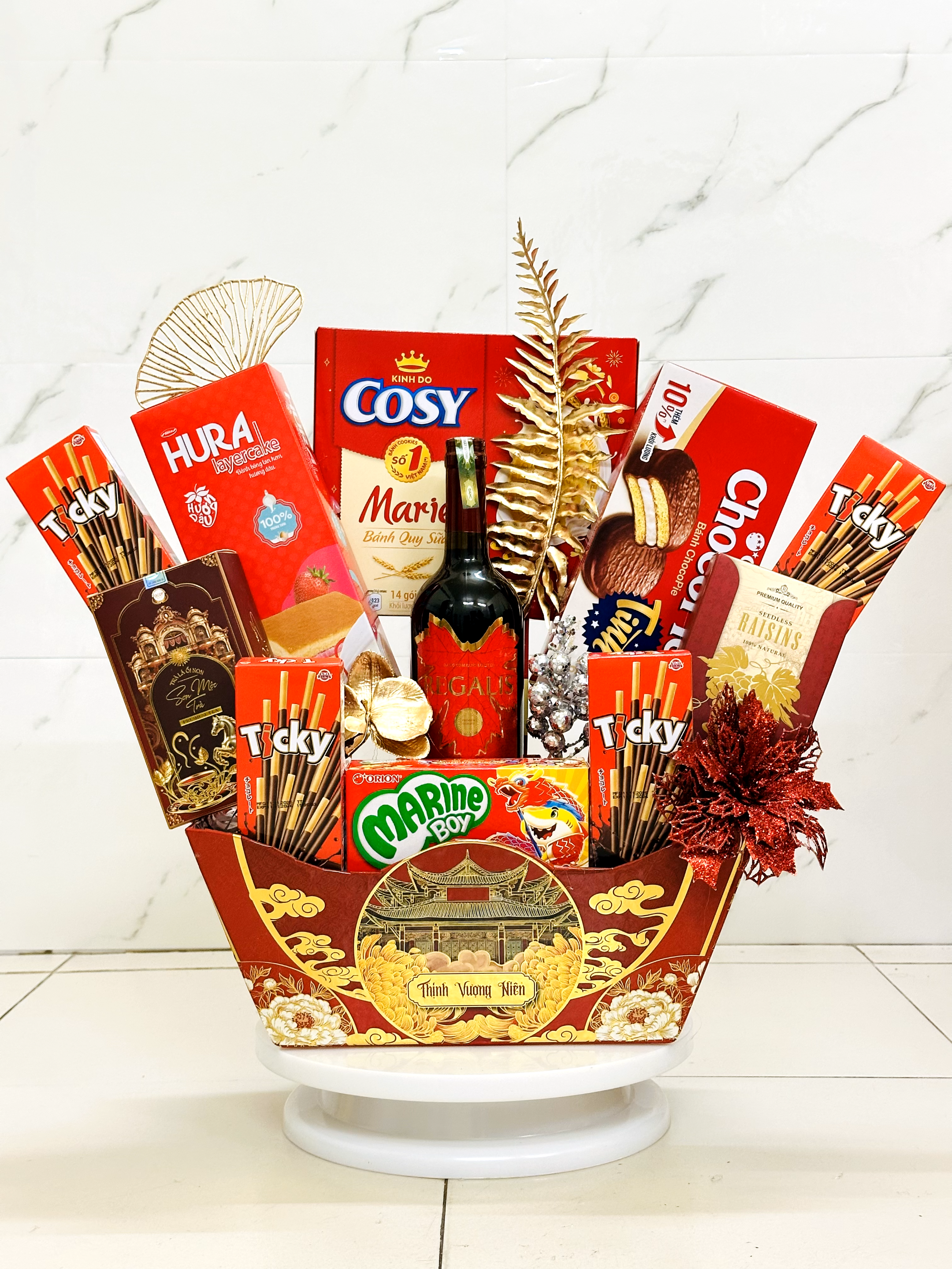 (Mã 04) - Set Giỏ Quà Tết