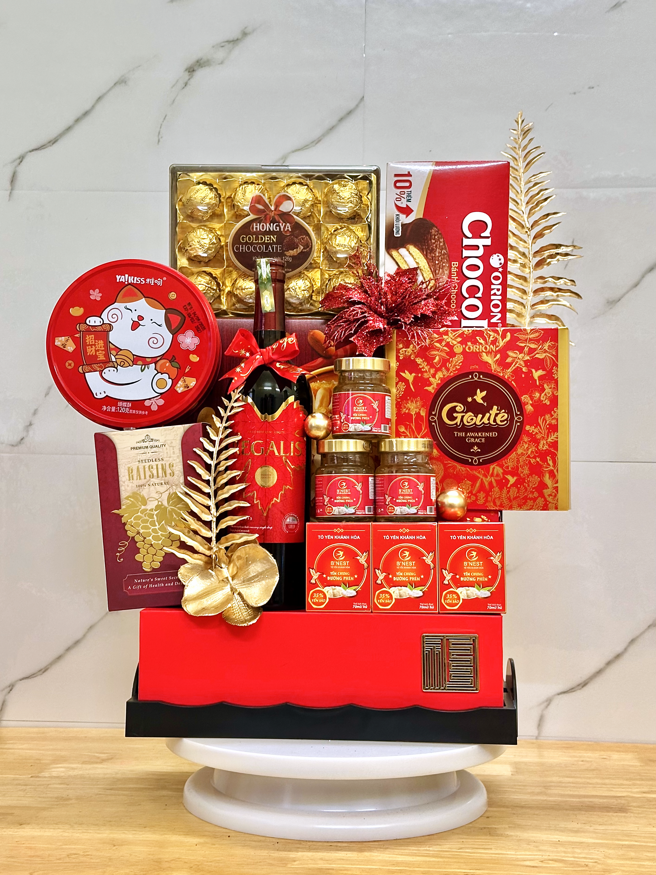 (Mã 07) - Set Giỏ Quà Tết - Luxury