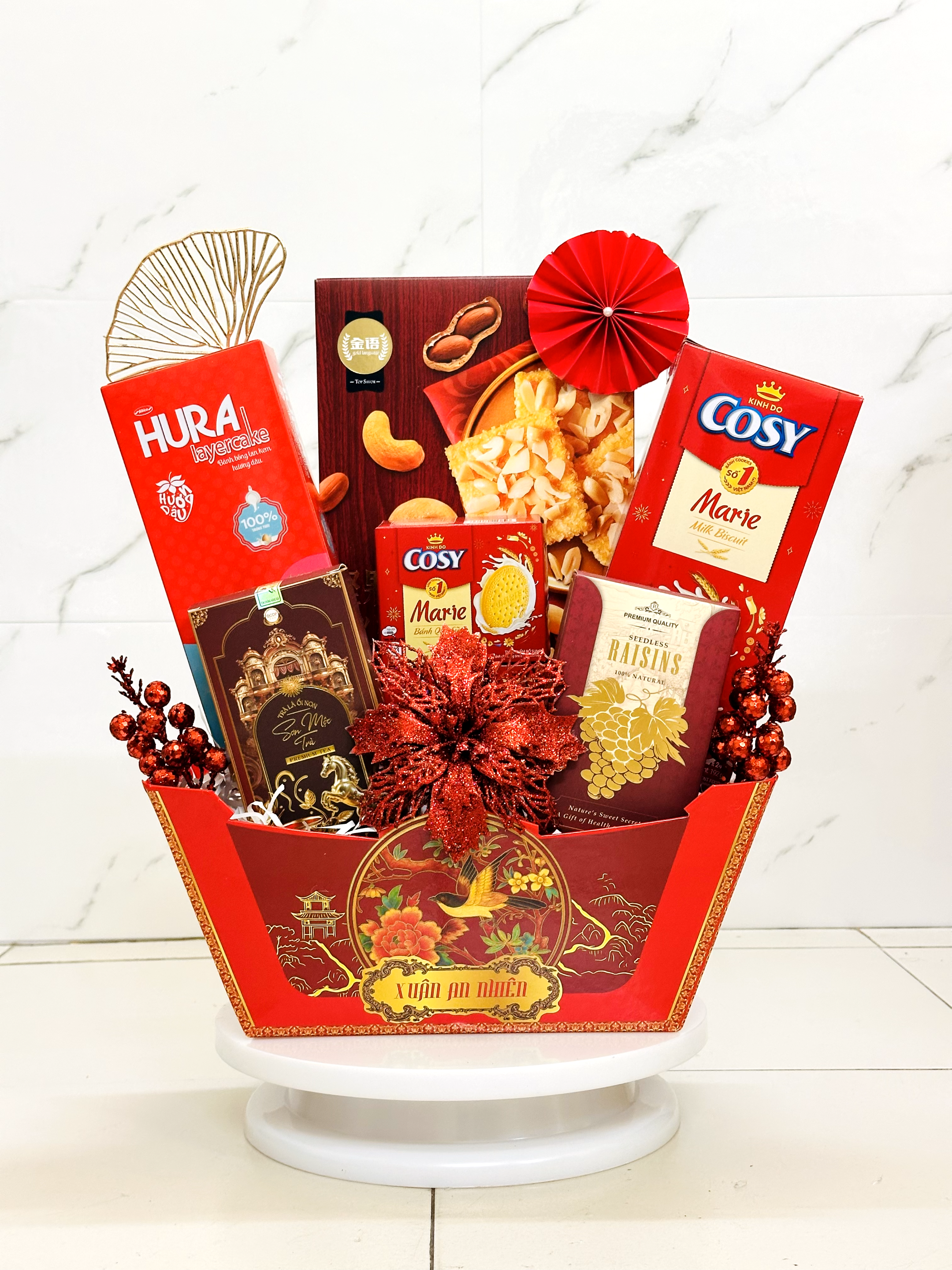 (Mã 02) - Set Giỏ Quà Tết