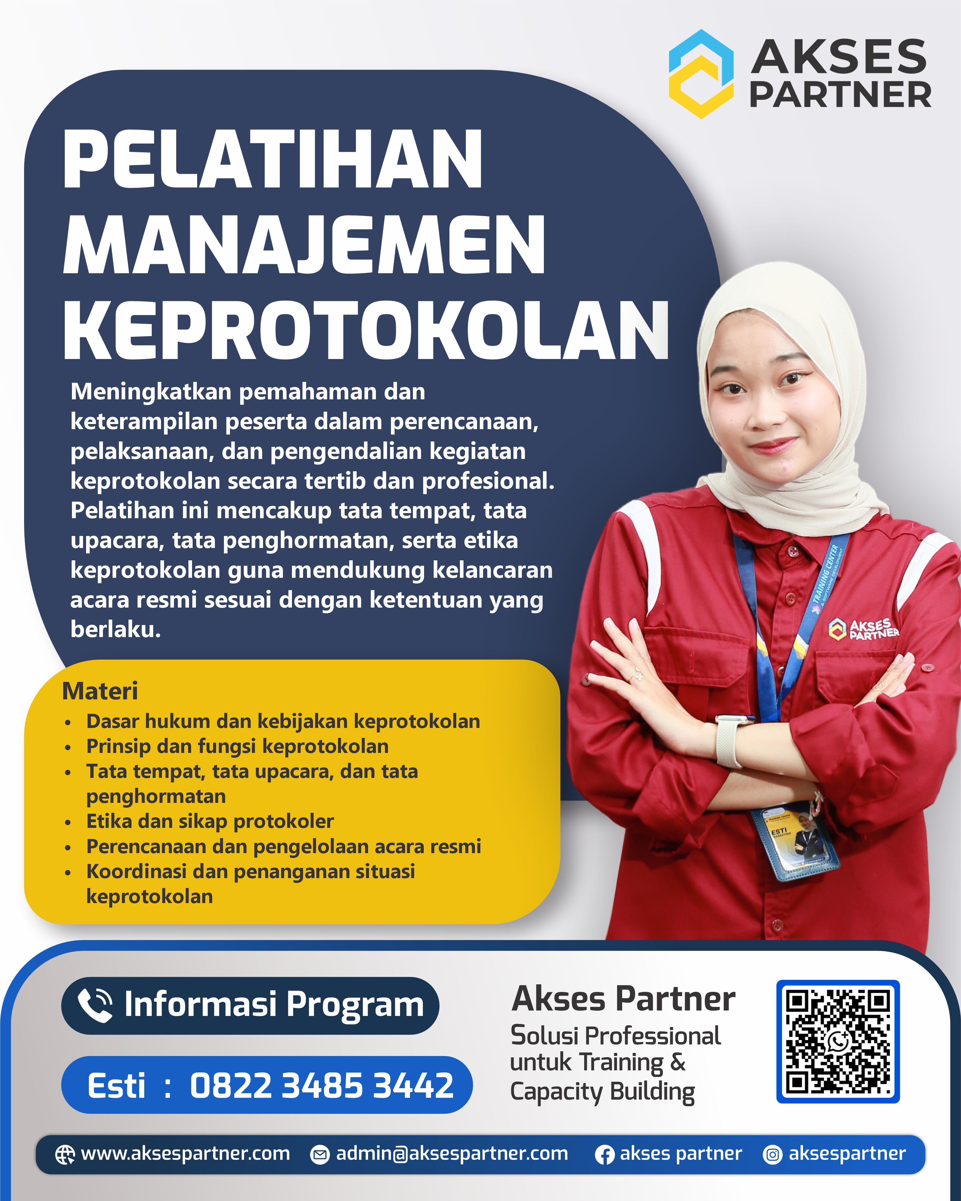 Pelatihan Manajemen Keprotokolan