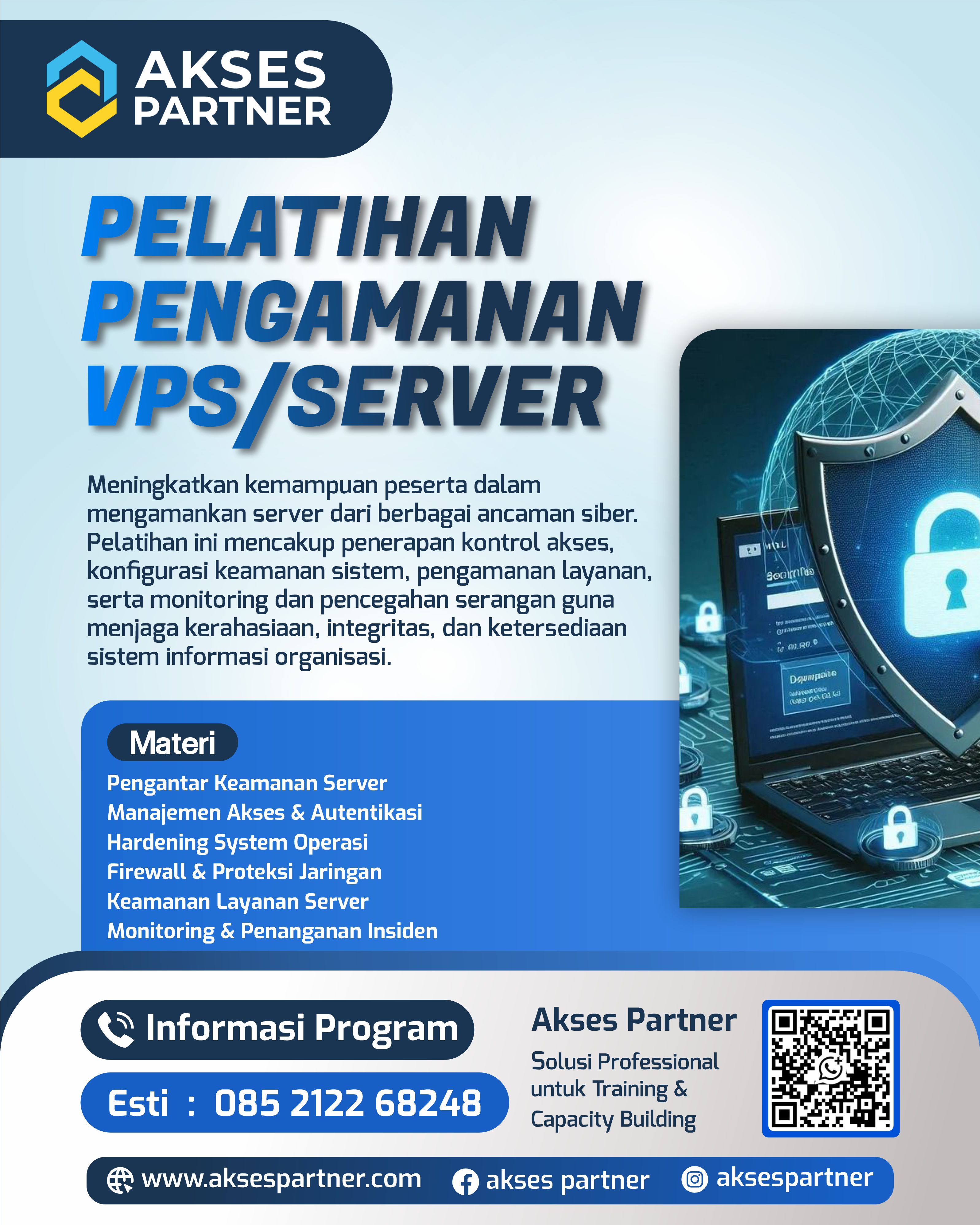 Pelatihan Pengamanan VPS/Server
