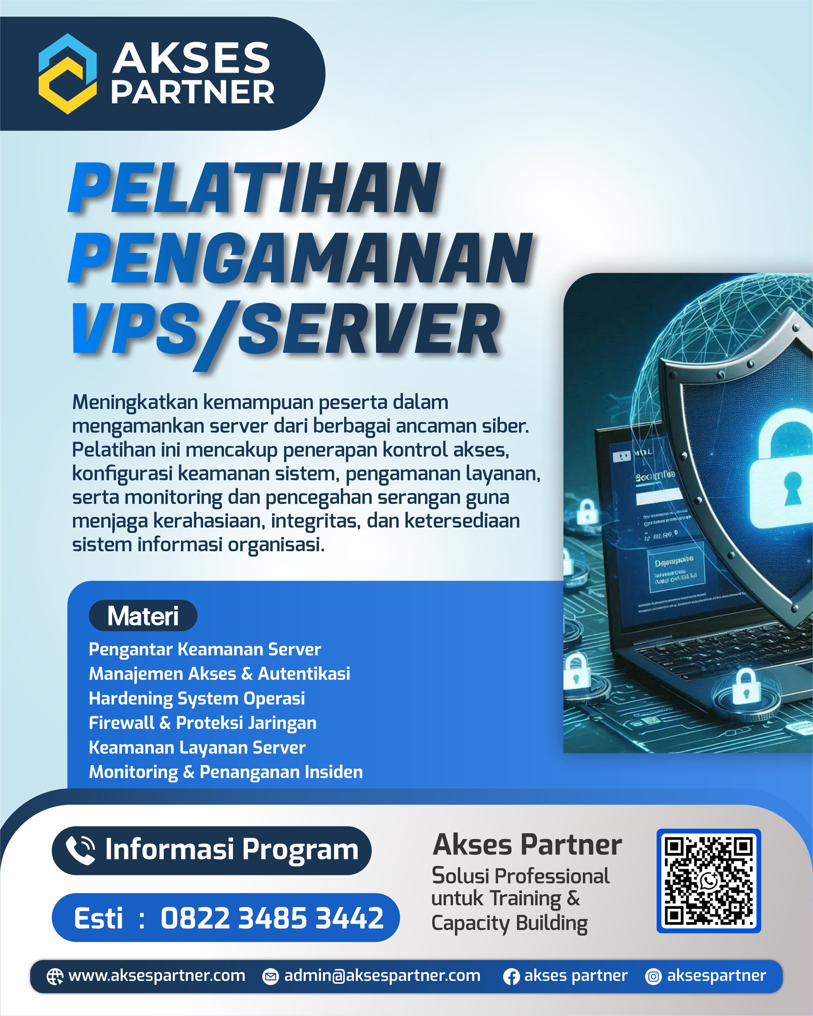 Pelatihan Pengamanan VPS/Server