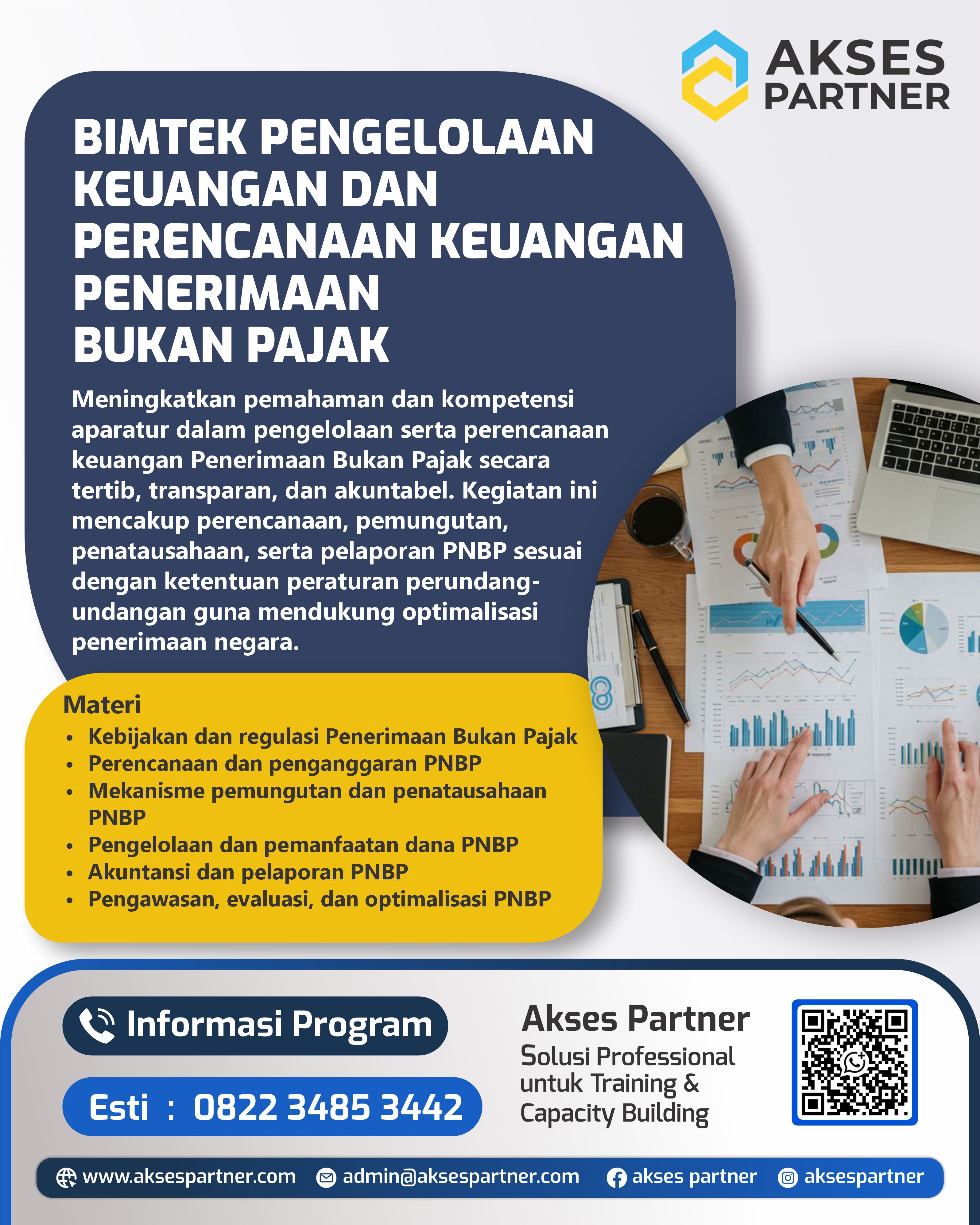 Bimtek Pengelolaan Keuangan dan Perencanaan Keuangan Penerimaan Bukan Pajak