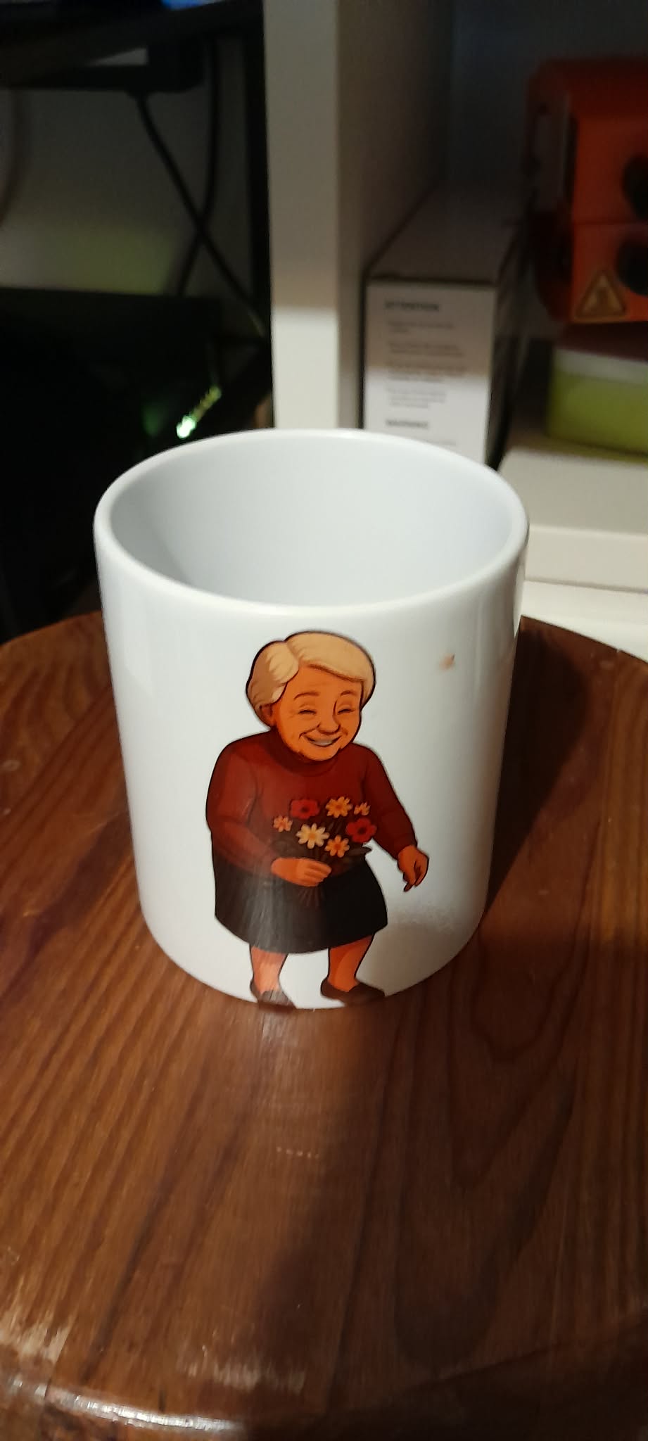 Caricature tasse