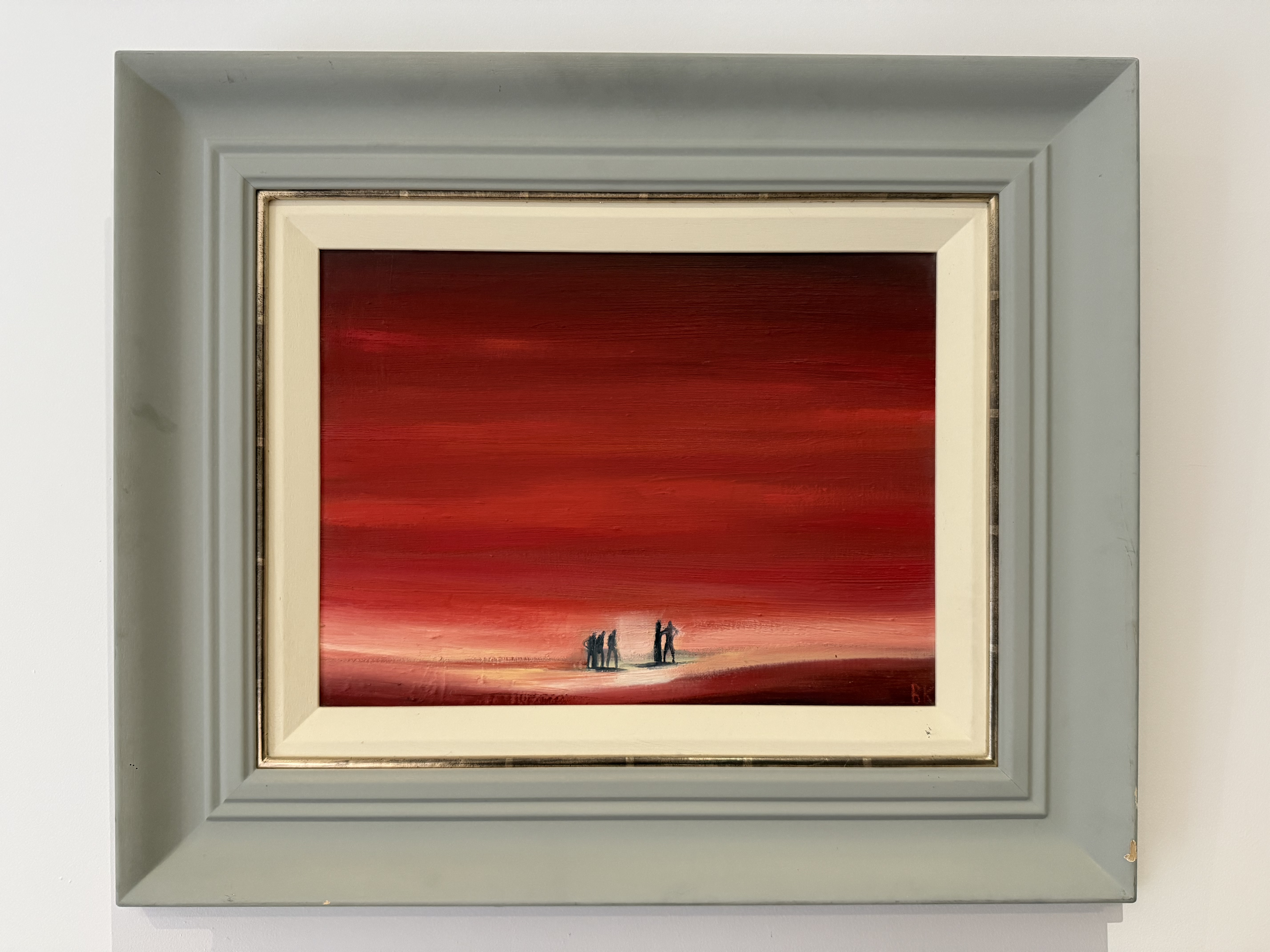 Sunset Landscape Painting