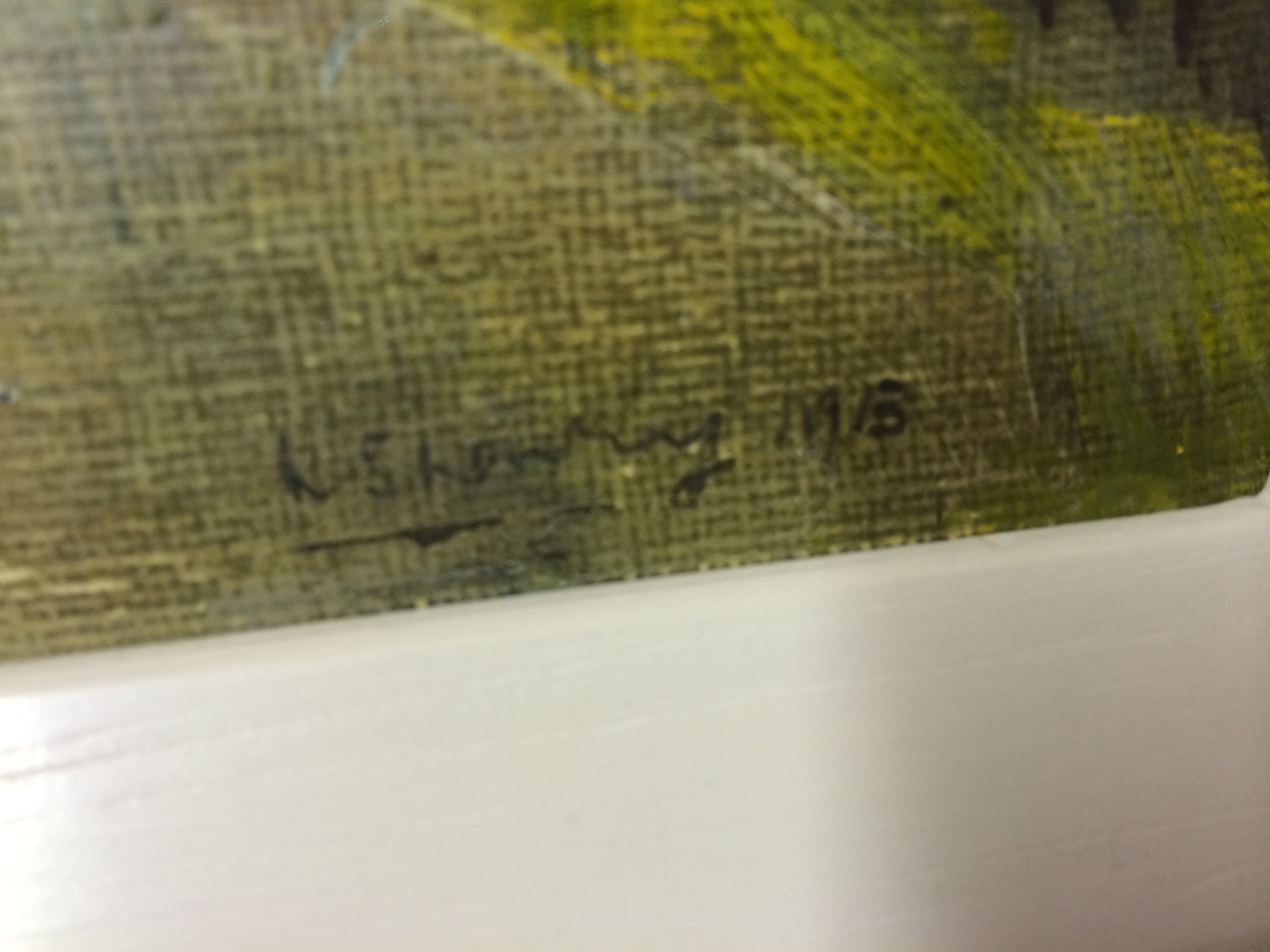 Wardley Farm Swinton Moss, L.S. Lowry