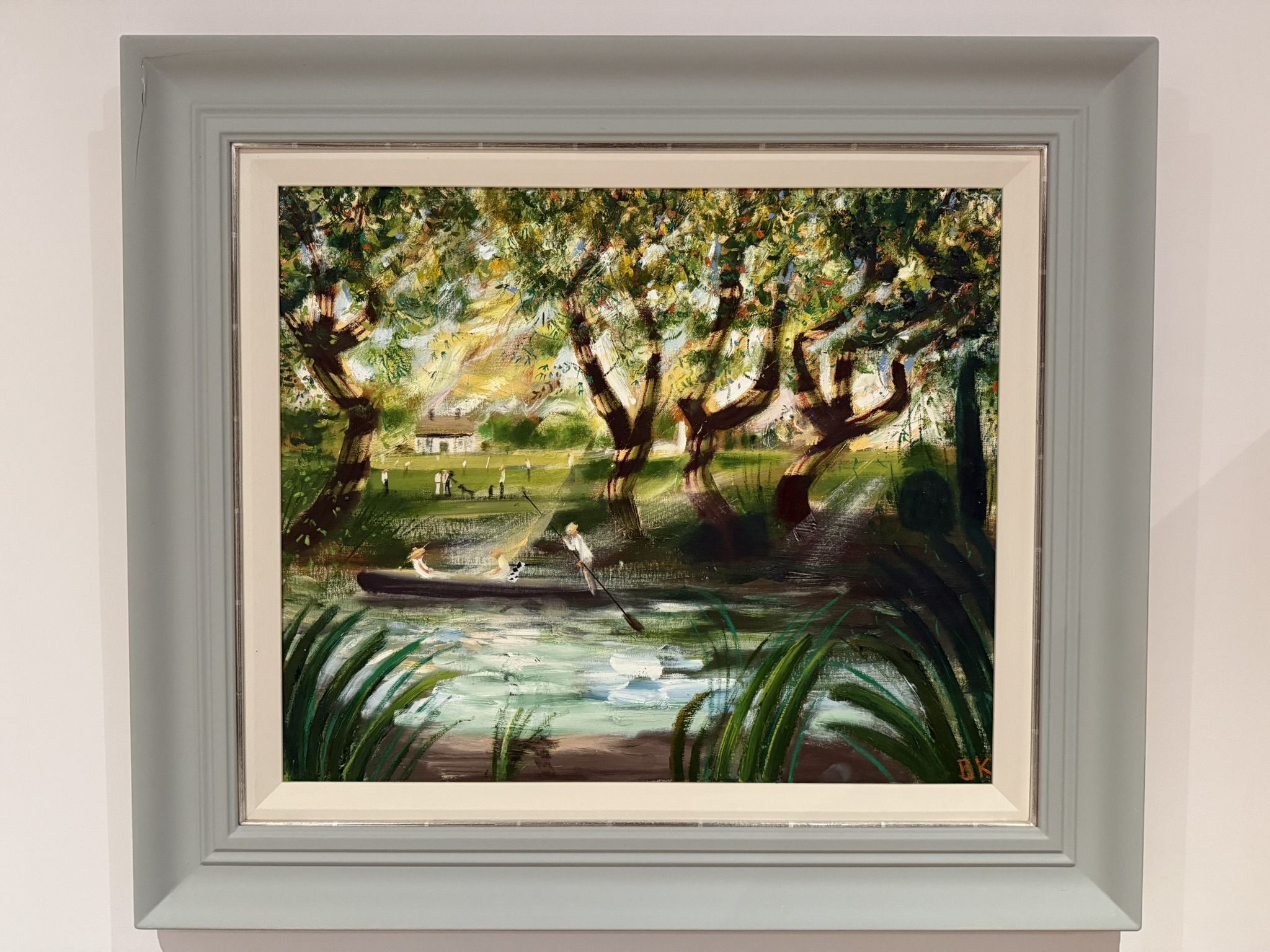 Punting Down Stream Oxford, Ben Kelly