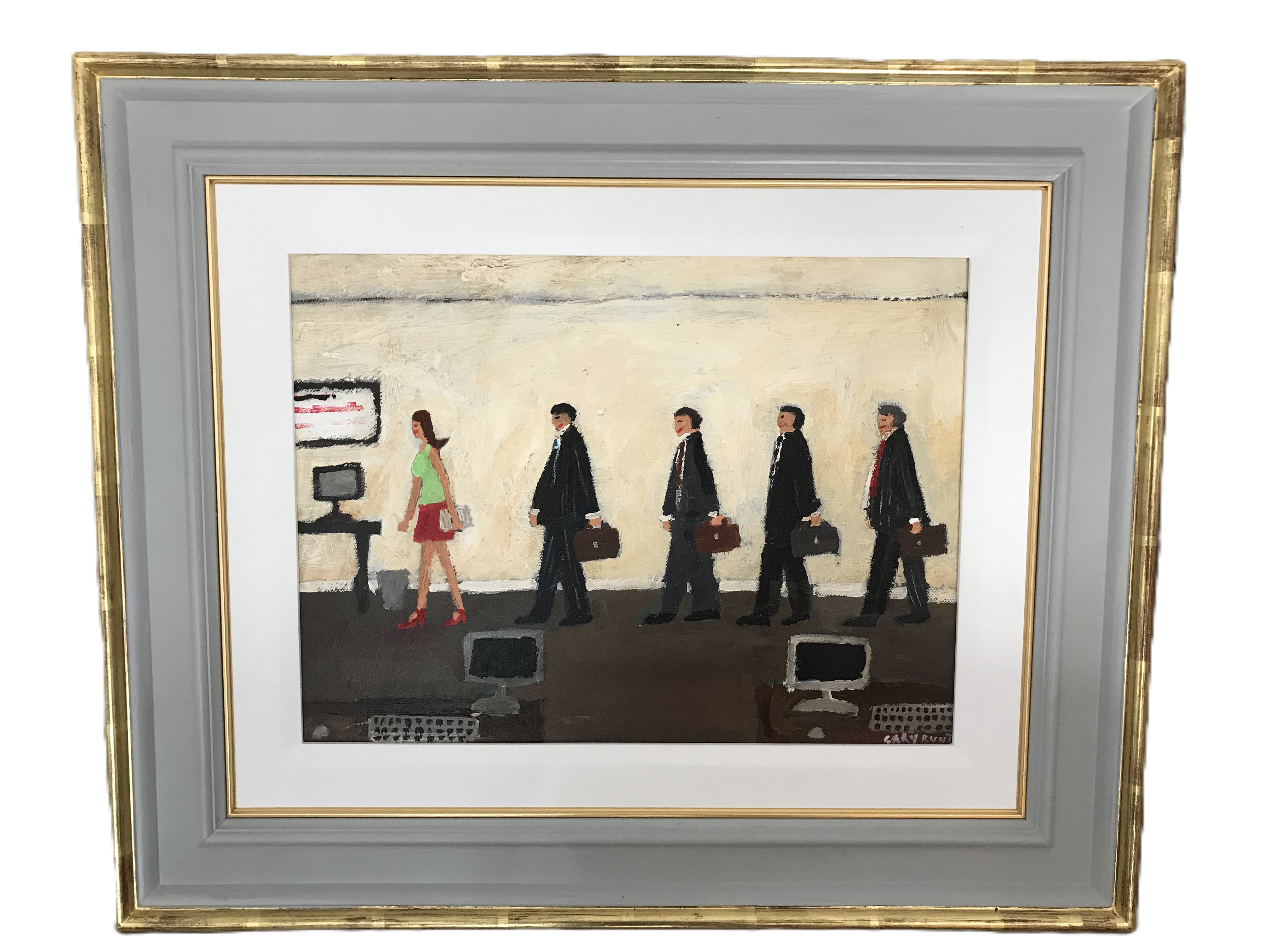 The New Girl in the Office, Gary Bunt