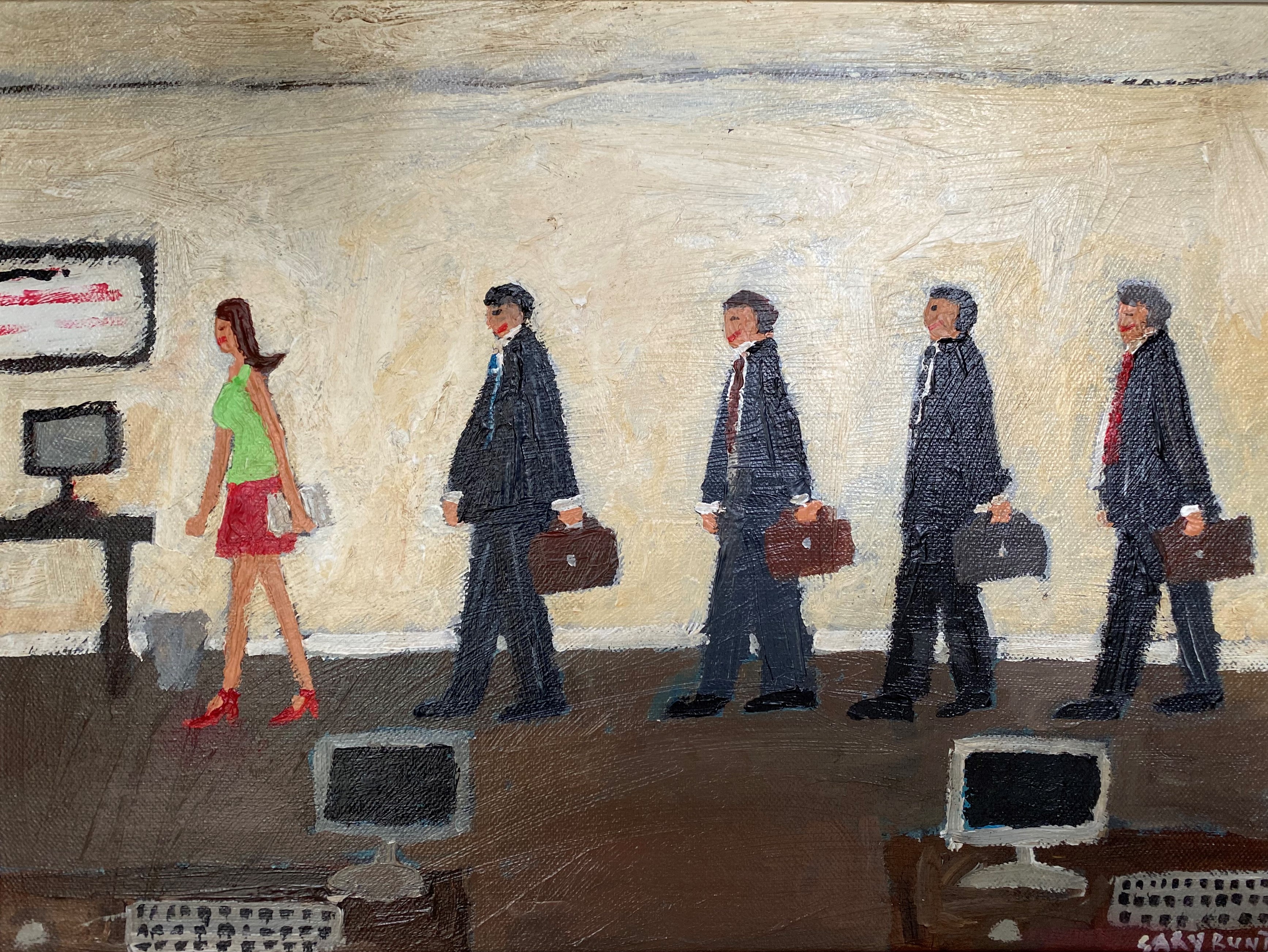 The New Girl in the Office, Gary Bunt