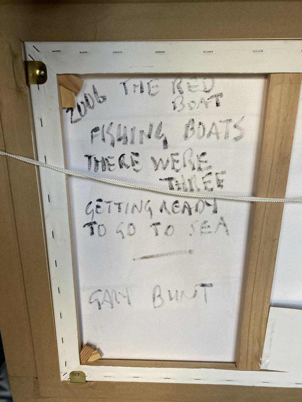 The Red Boat, Gary Bunt