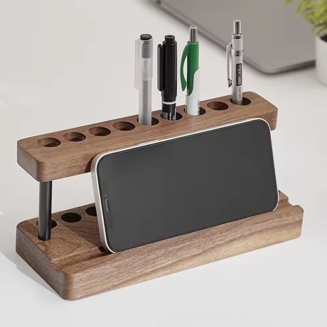 Wooden Desk Organizer