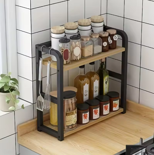 2-Tier Kitchen Countertop Organizer Shelf