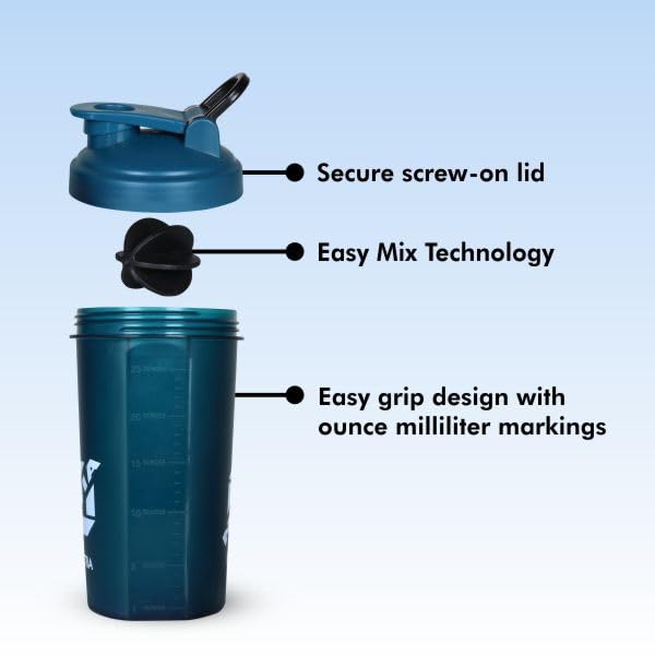 Nivia Home Workout kit to Men/Women[Protein shaker Electra Sports||Trainer skipping rope]2 products