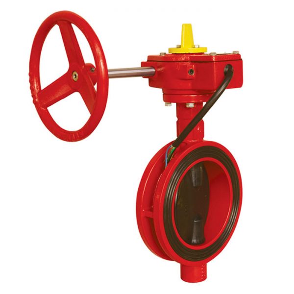 Newage Butterfly Valve With Tamper Switch