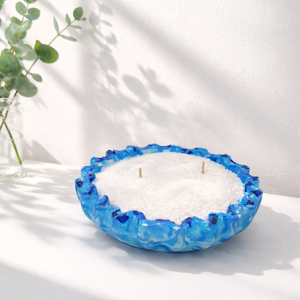 Mėlynasis žiedlapių dubuo