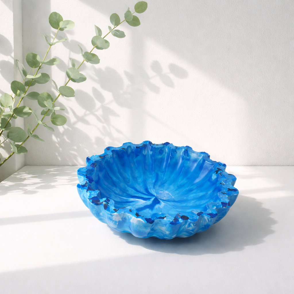 Mėlynasis žiedlapių dubuo