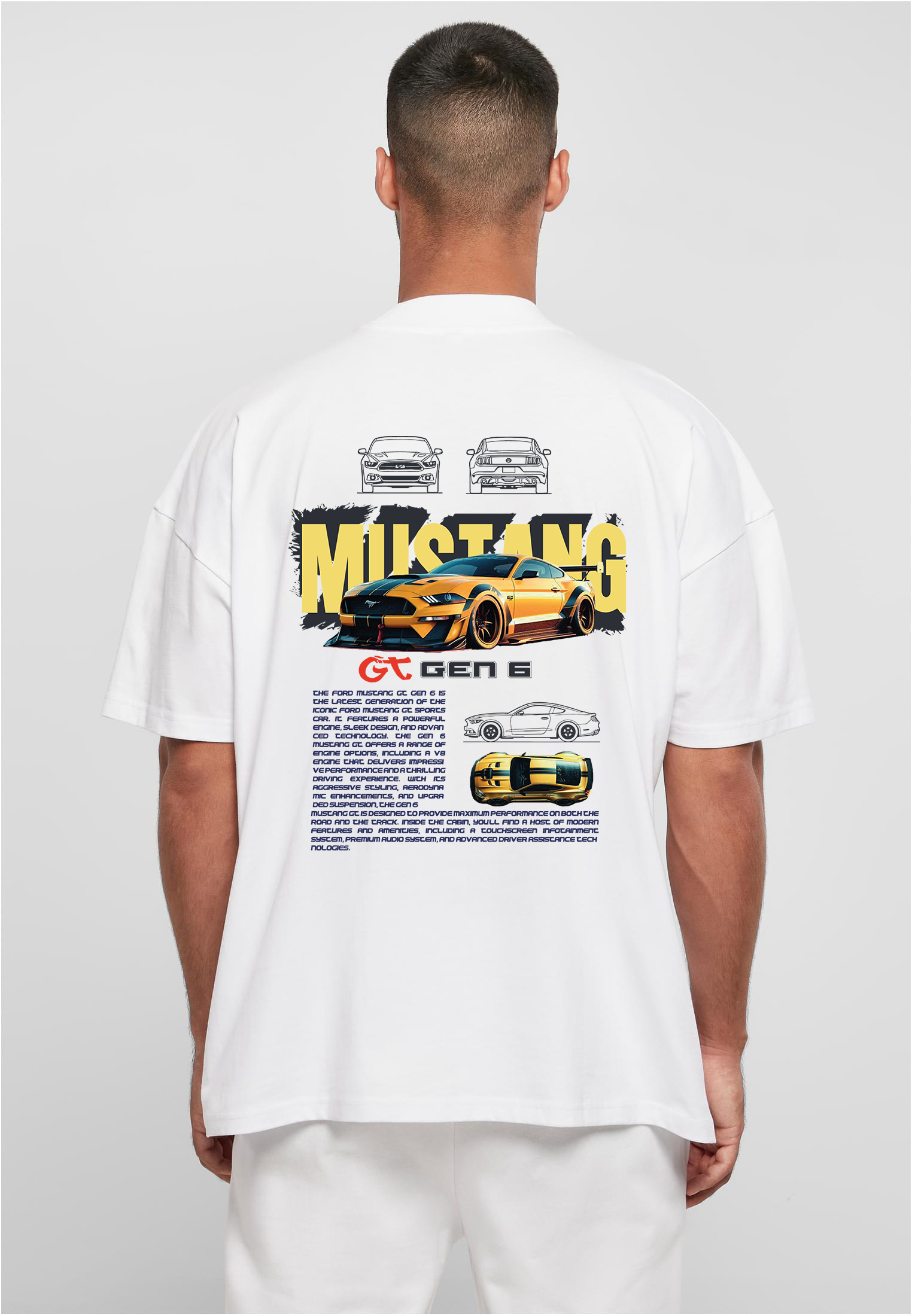 Ford Mustang GT500 Gen 6 - WHITE