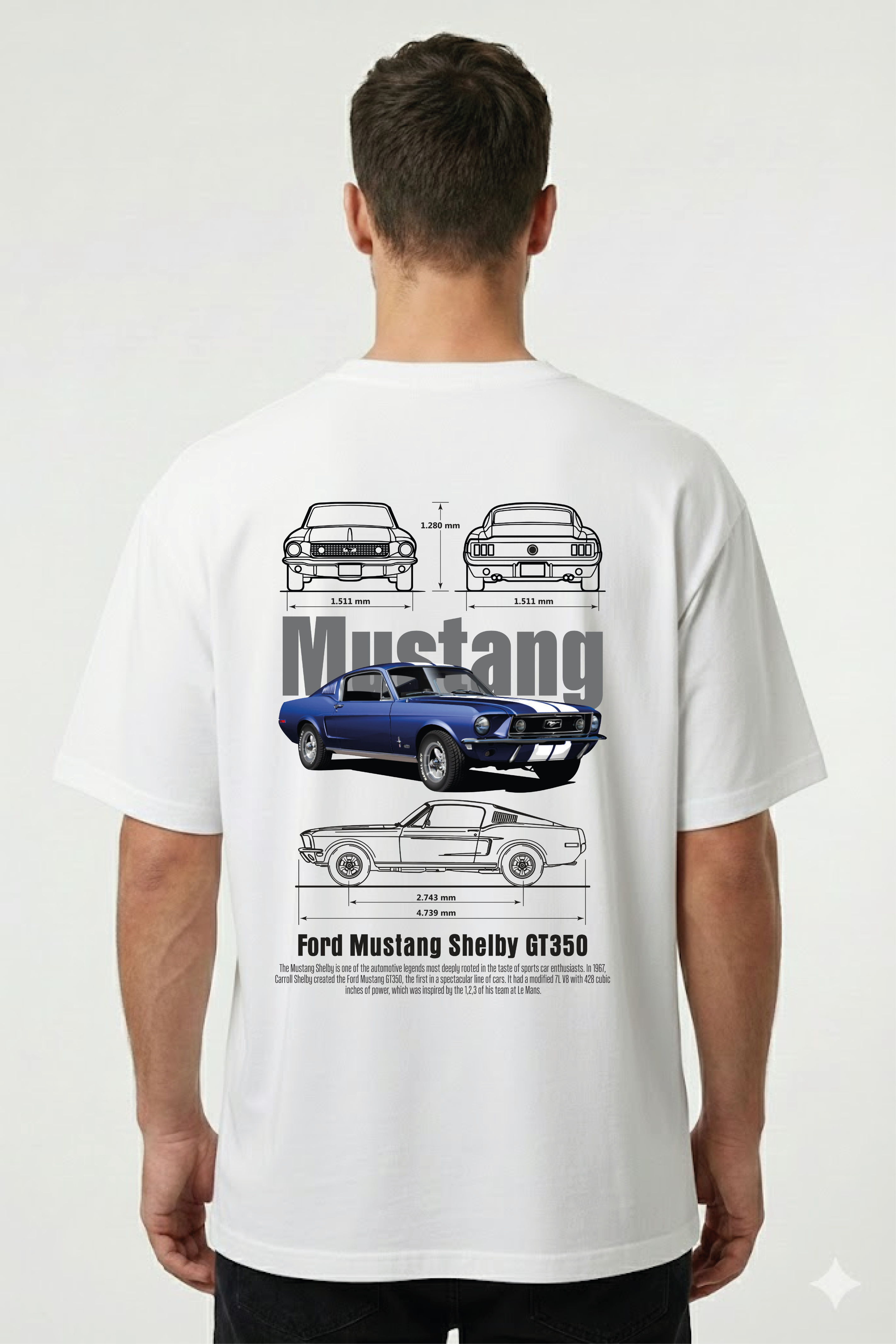 Mustang Shelby GT350 - WHITE