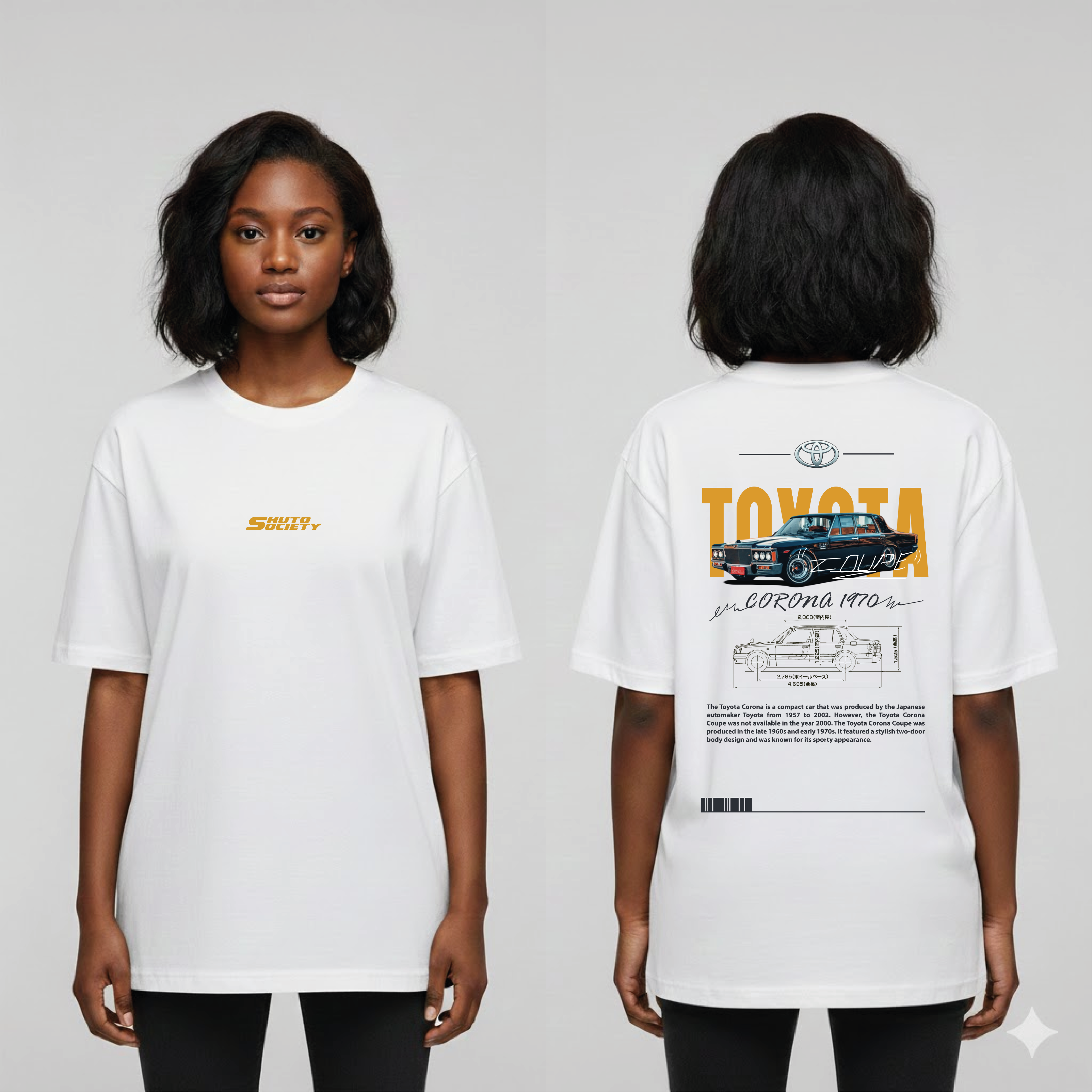 Toyota Corona 70s - WHITE