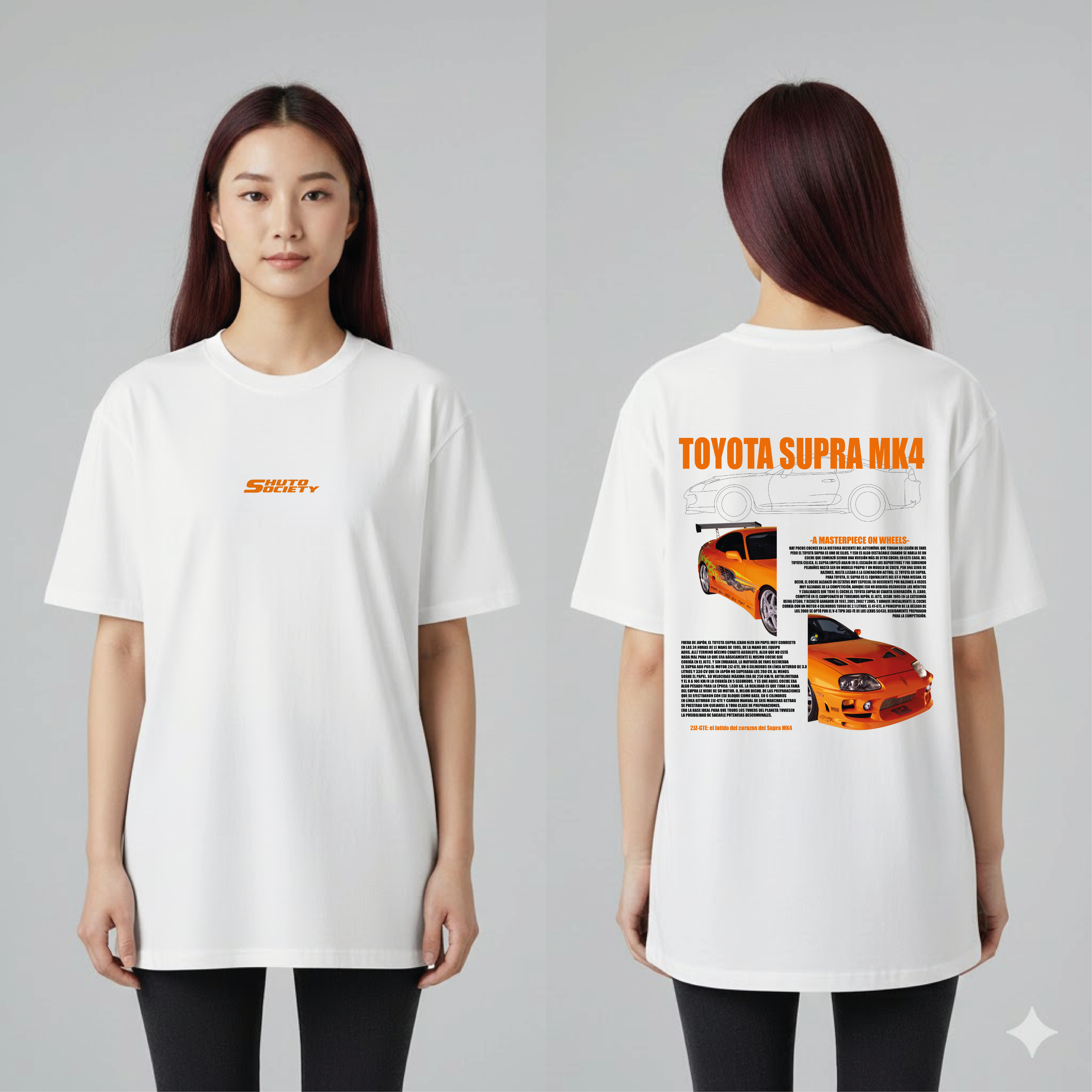 Toyota Supra MK4 - WHITE
