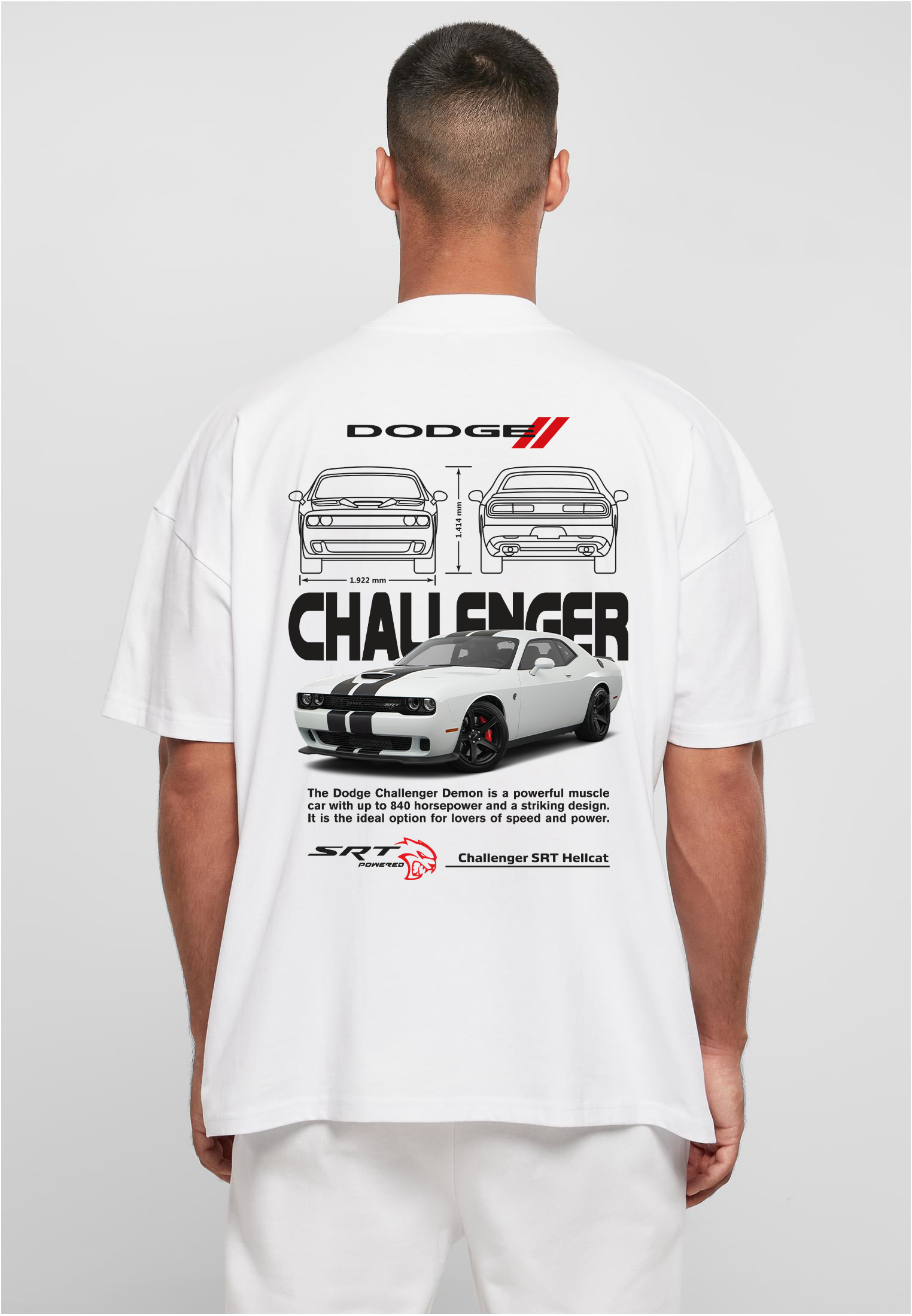 DODGE CHALLENGER SRT - WHITE