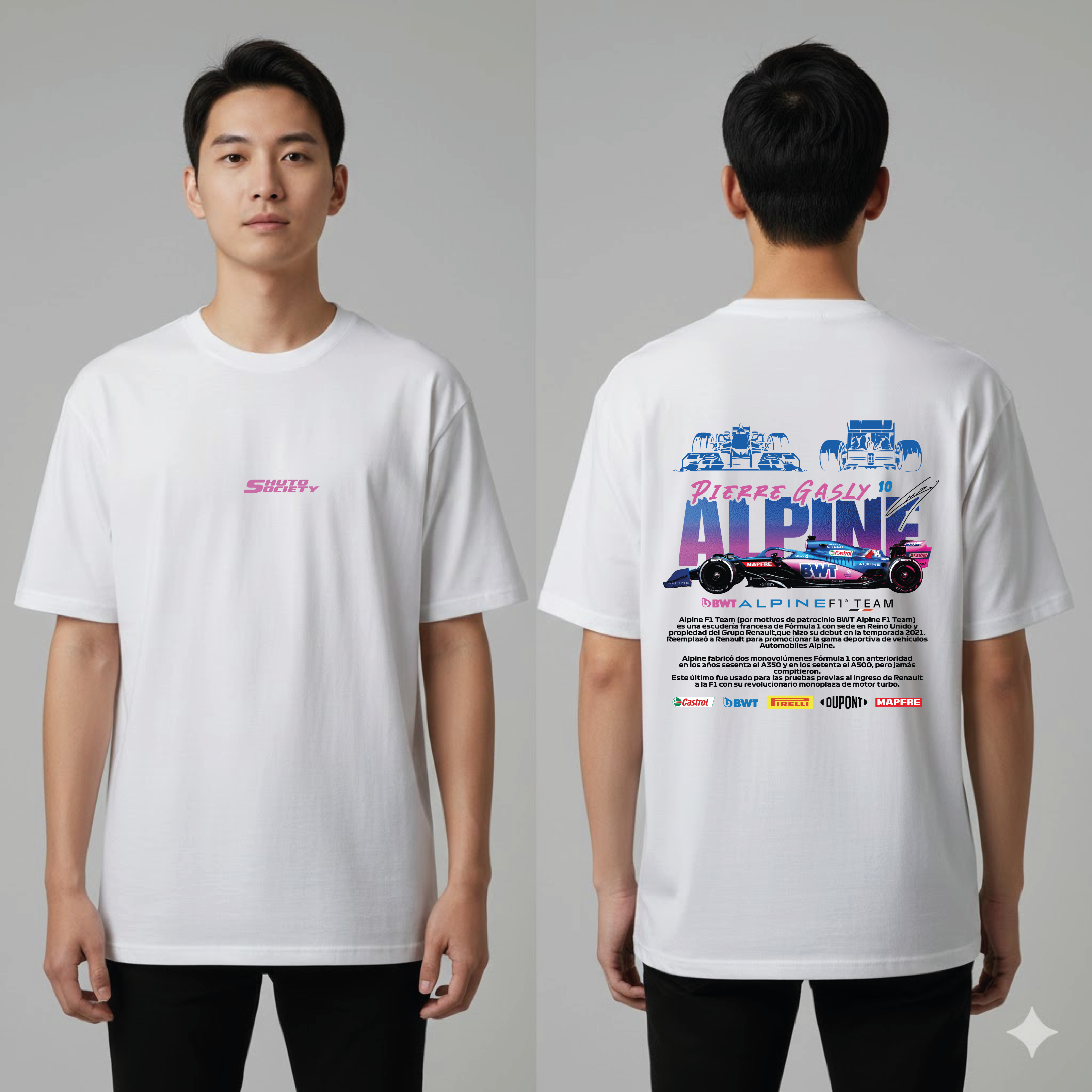 "Alpine A500 Series" – Pierre Gasly