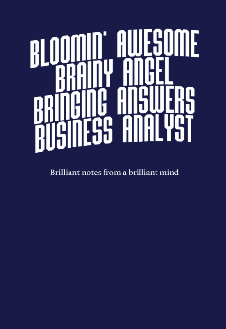 100 Page Lined Notebook - Blue