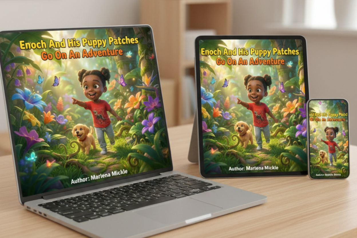 Enoch And His Puppy Patches Go On An Adventure